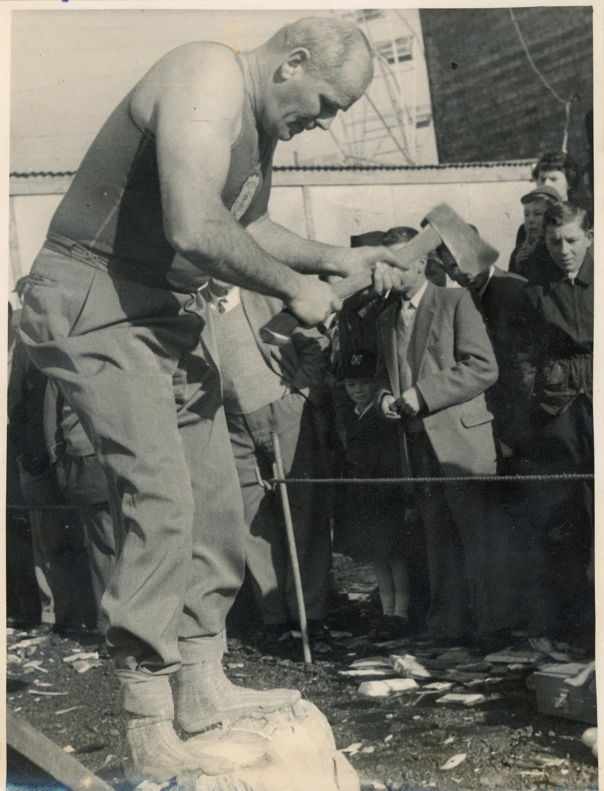 Axemen's Association Scrapbook; Industries Fair Christchurch; 1959