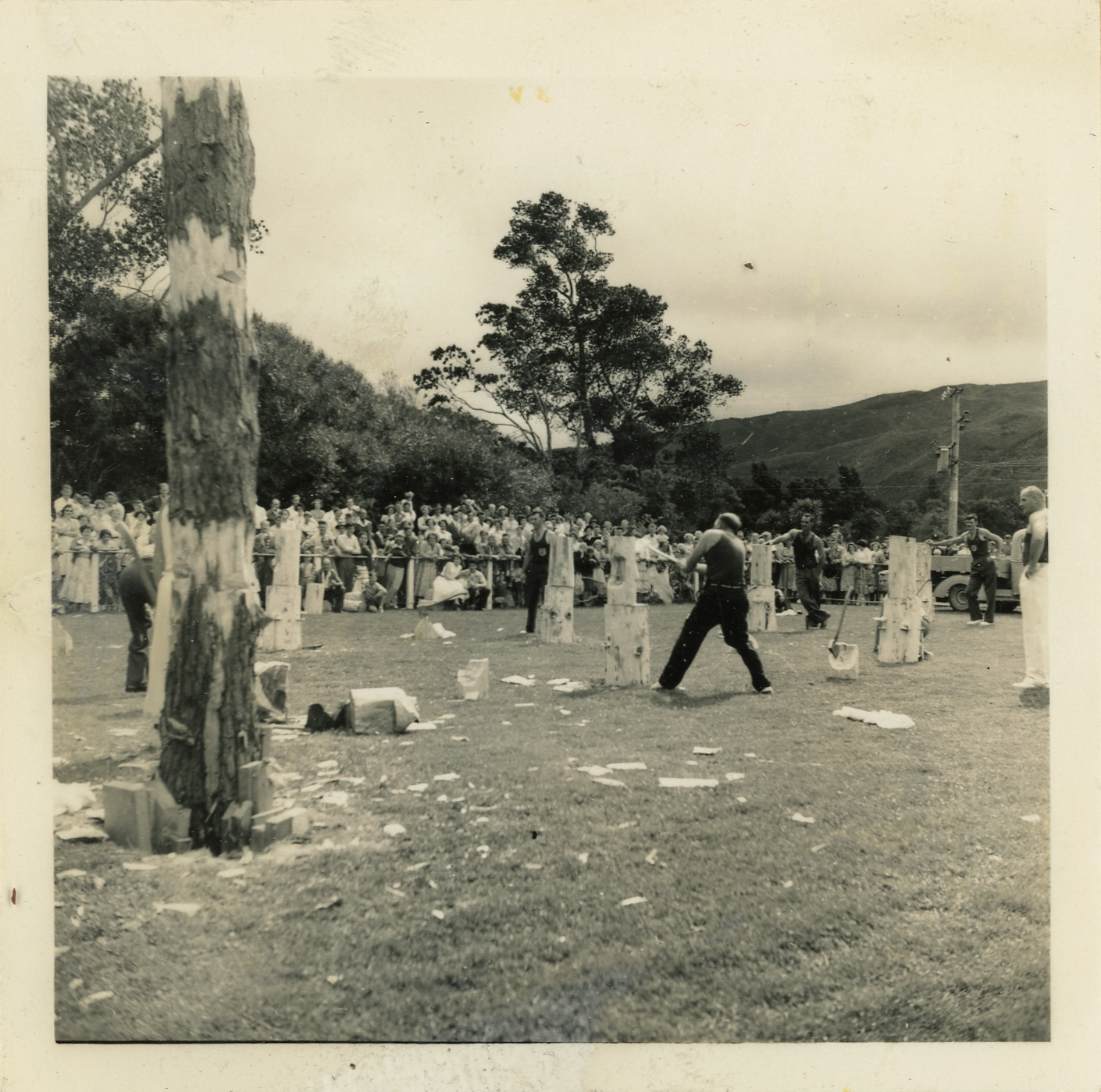 Axemen's Association Scrapbook; Barton's Bush; 1958