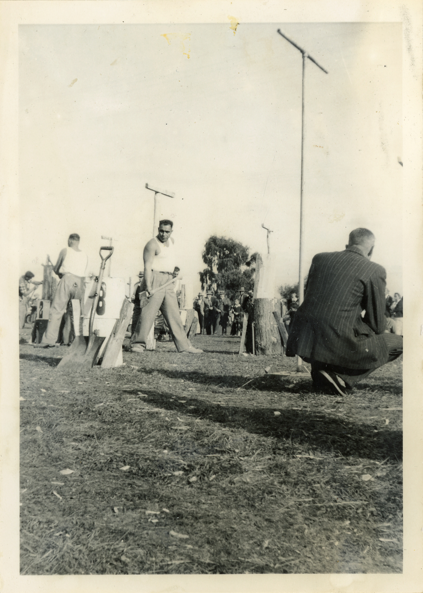 Axemen's Association Scrapbook; Barton's Bush; 1958 