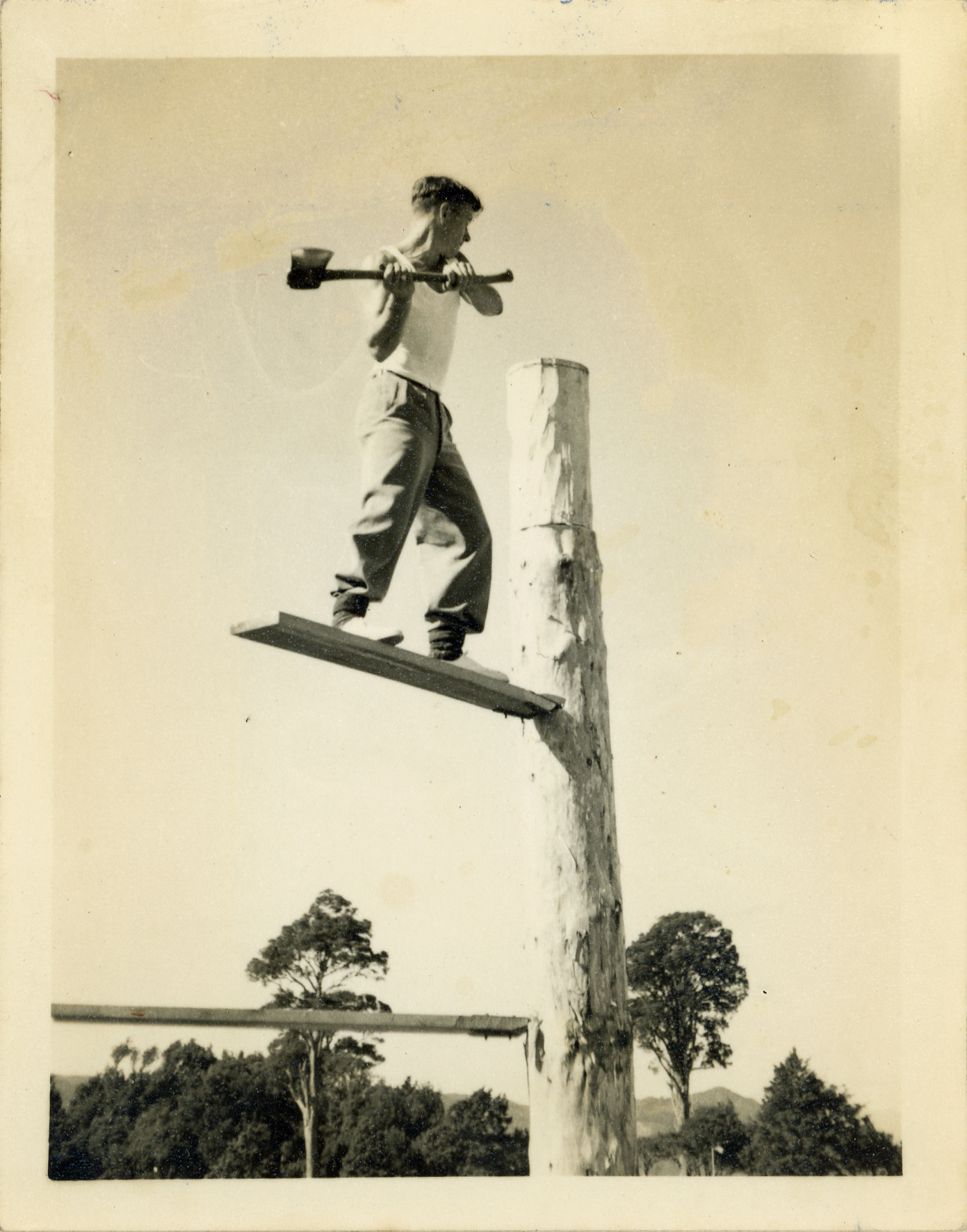 Axemen's Association Scrapbook; Bill Fraser; 1957 