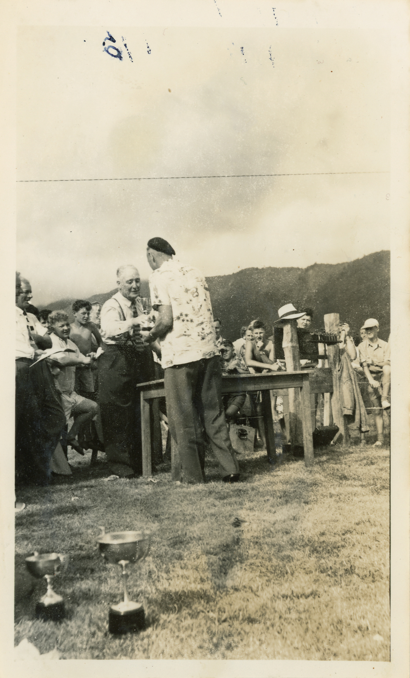 Axemen's Association Scrapbook; Waikanae; 1958  