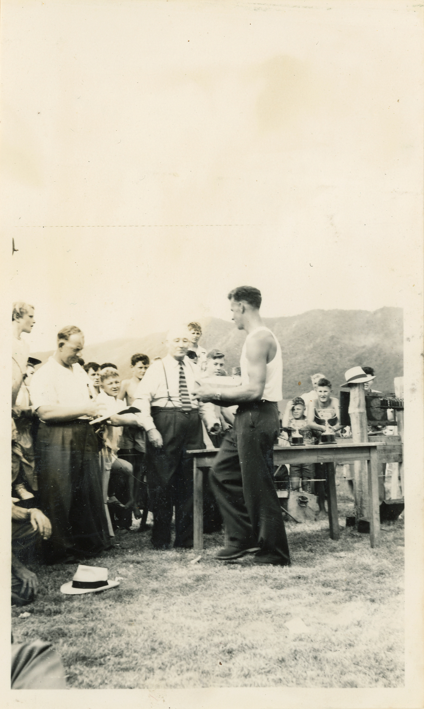 Axemen's Association Scrapbook; Waikanae; 1958