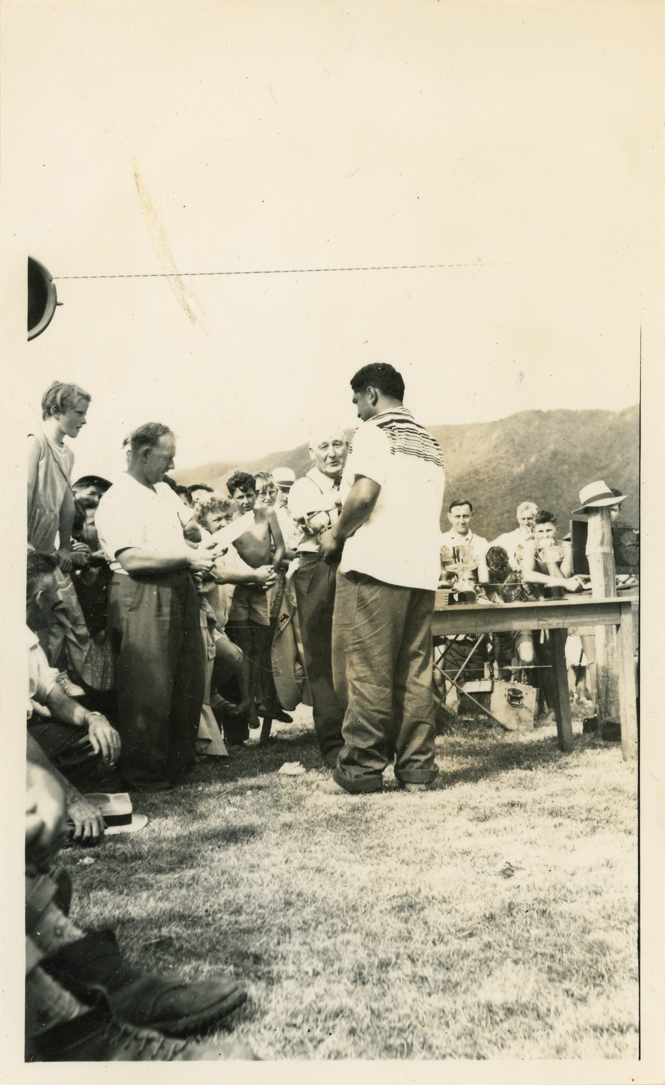 Axemen's Association Scrapbook; Waikanae; 1958