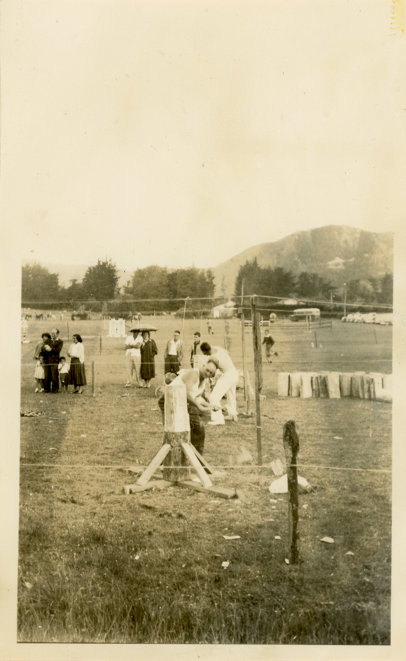 Axemen's Association Scrapbook; Ted Mitchell and Zane Jacobs; 1958