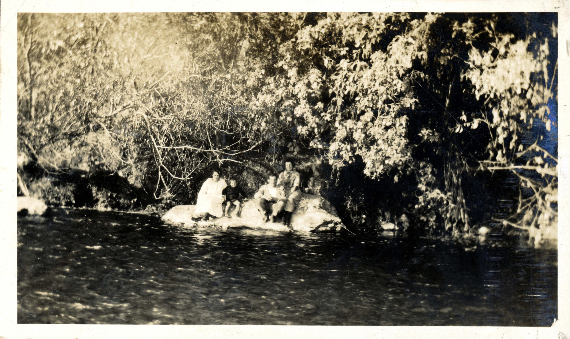 Sharman Marsh Family Photo Album; Poulson Family Group Photo; ca. 1924-26