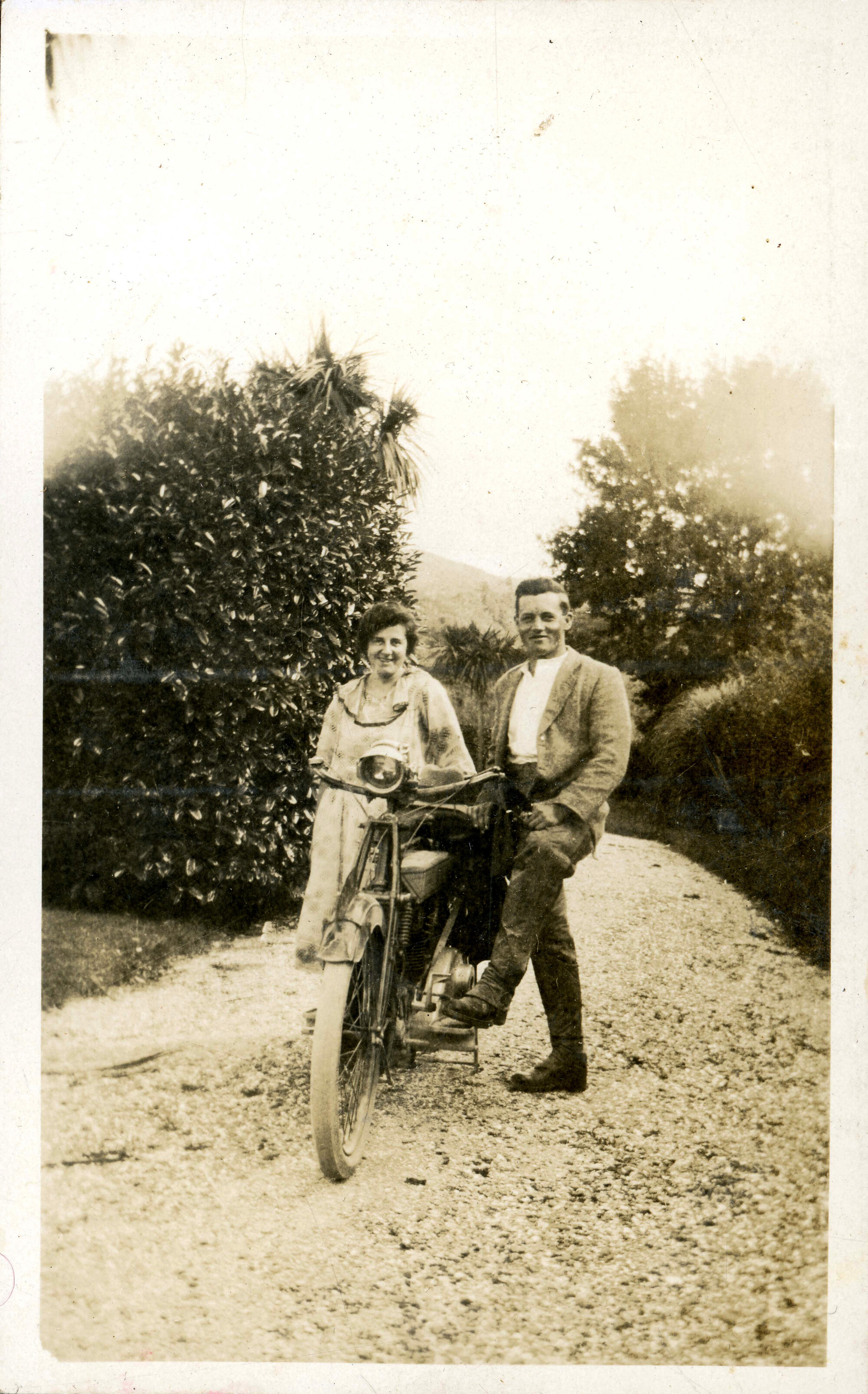 Sharman Marsh Family Photo Album; Hilda and Hector Poulson; ca. 1926