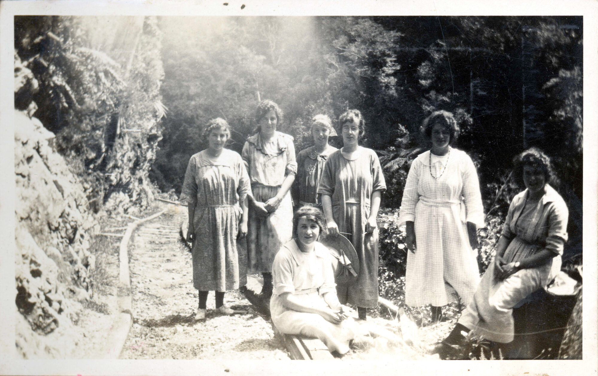 Sharman Marsh Family Photo Album; Group Family Photo; ca. 1920s