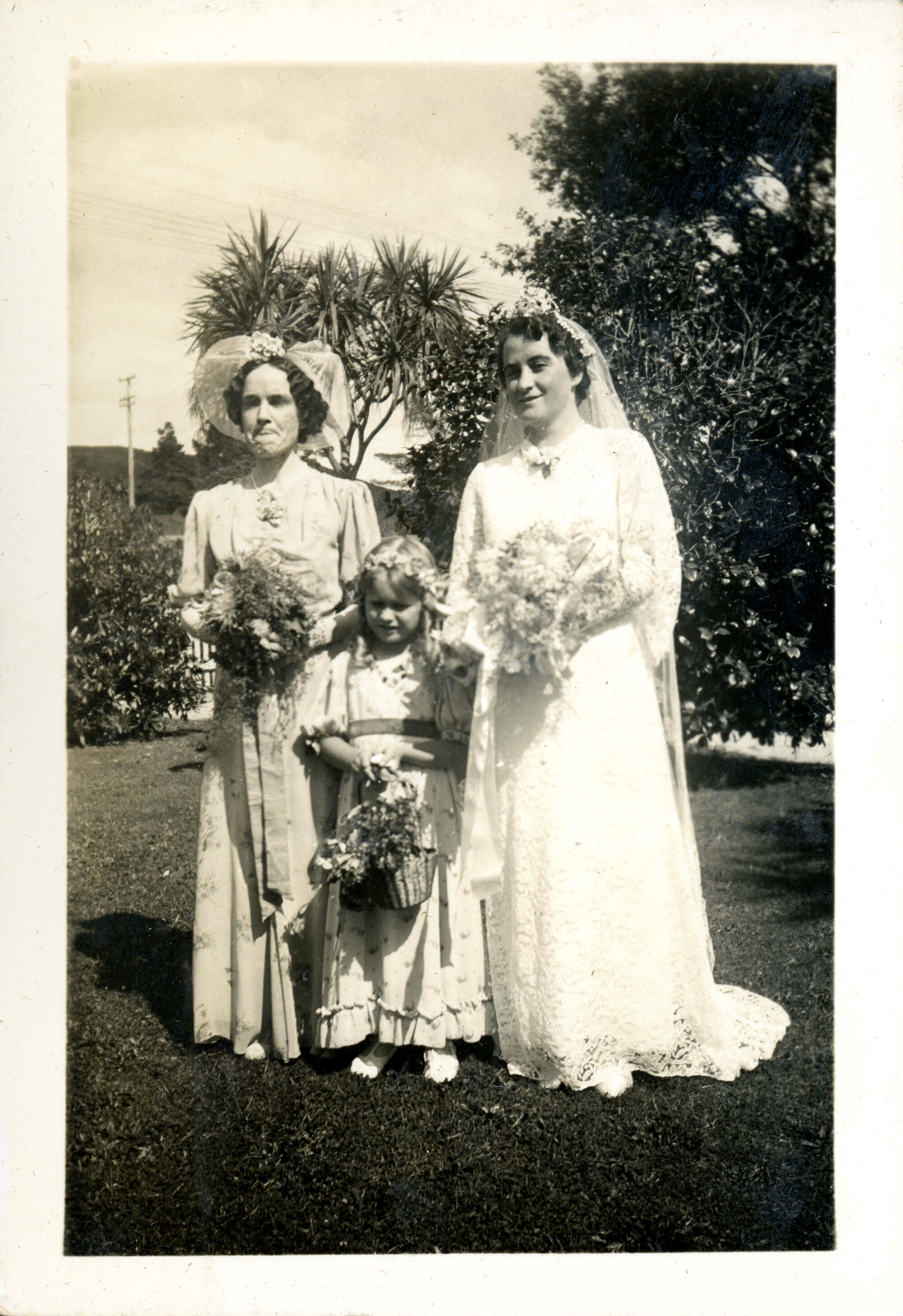 Sharman Marsh Family Photo Album; Poulson and Springgay Wedding; March 1938