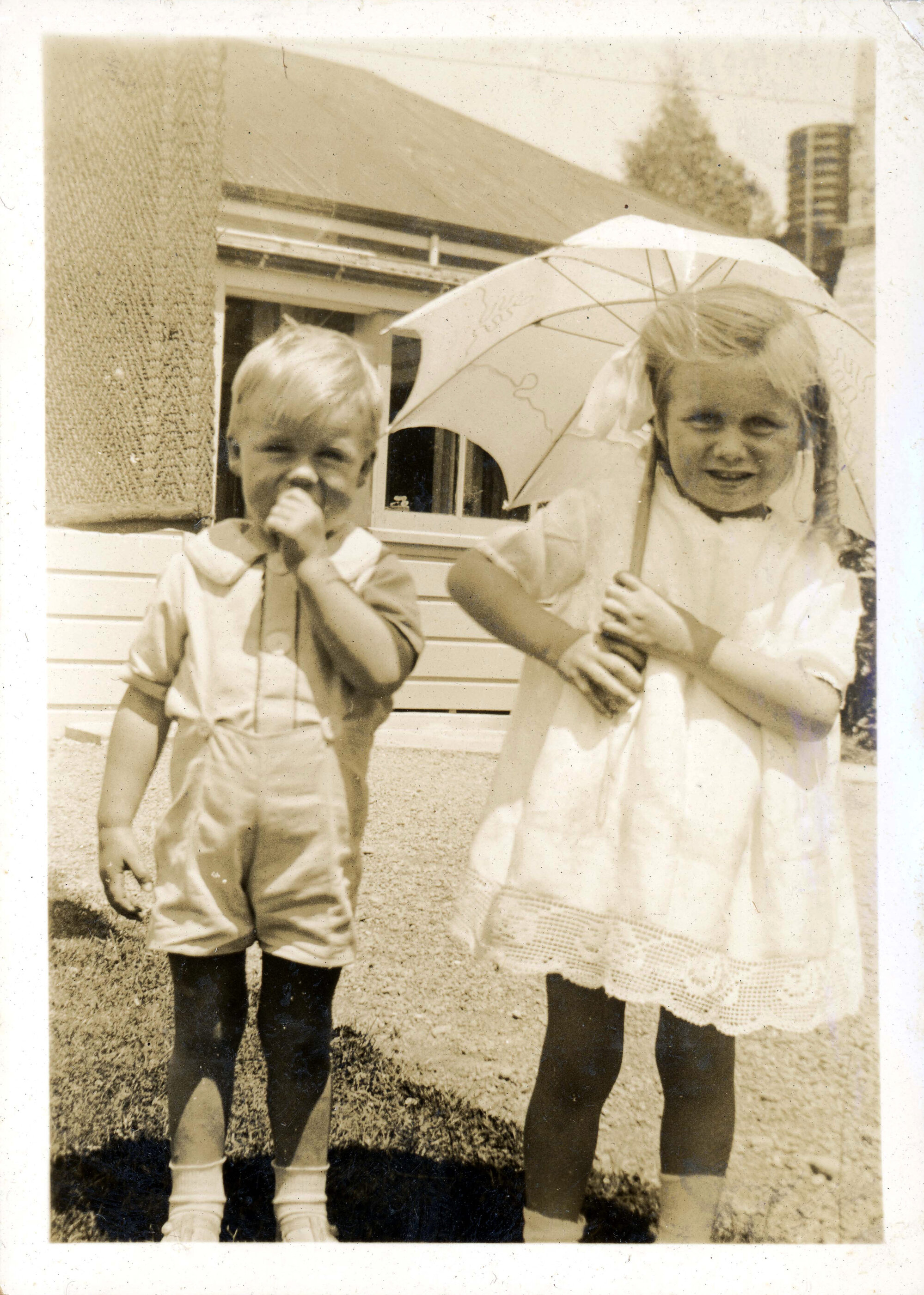 Sharman Marsh Family Photo Album; Frank and Kitty Salisbury; ca. 1934-35