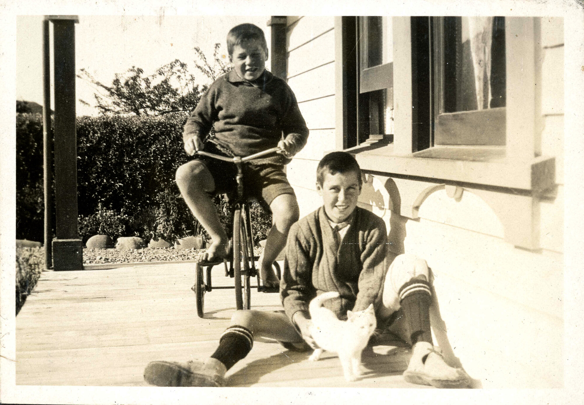 Sharman Marsh Family Photo Album; Tom and David Poulson; ca. 1927-34