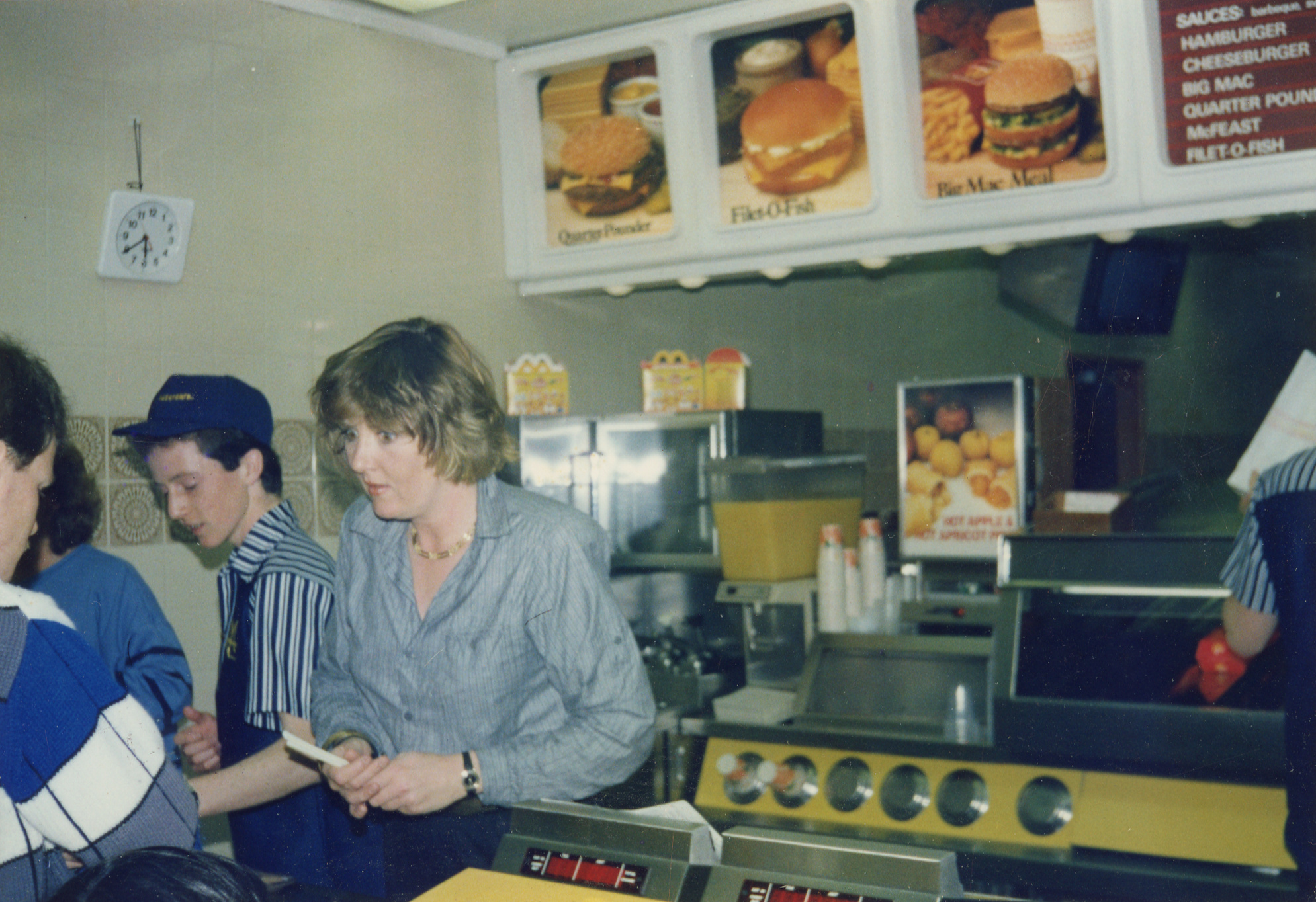 Upper Hutt School; Trip to McDonald's; ca. 1988