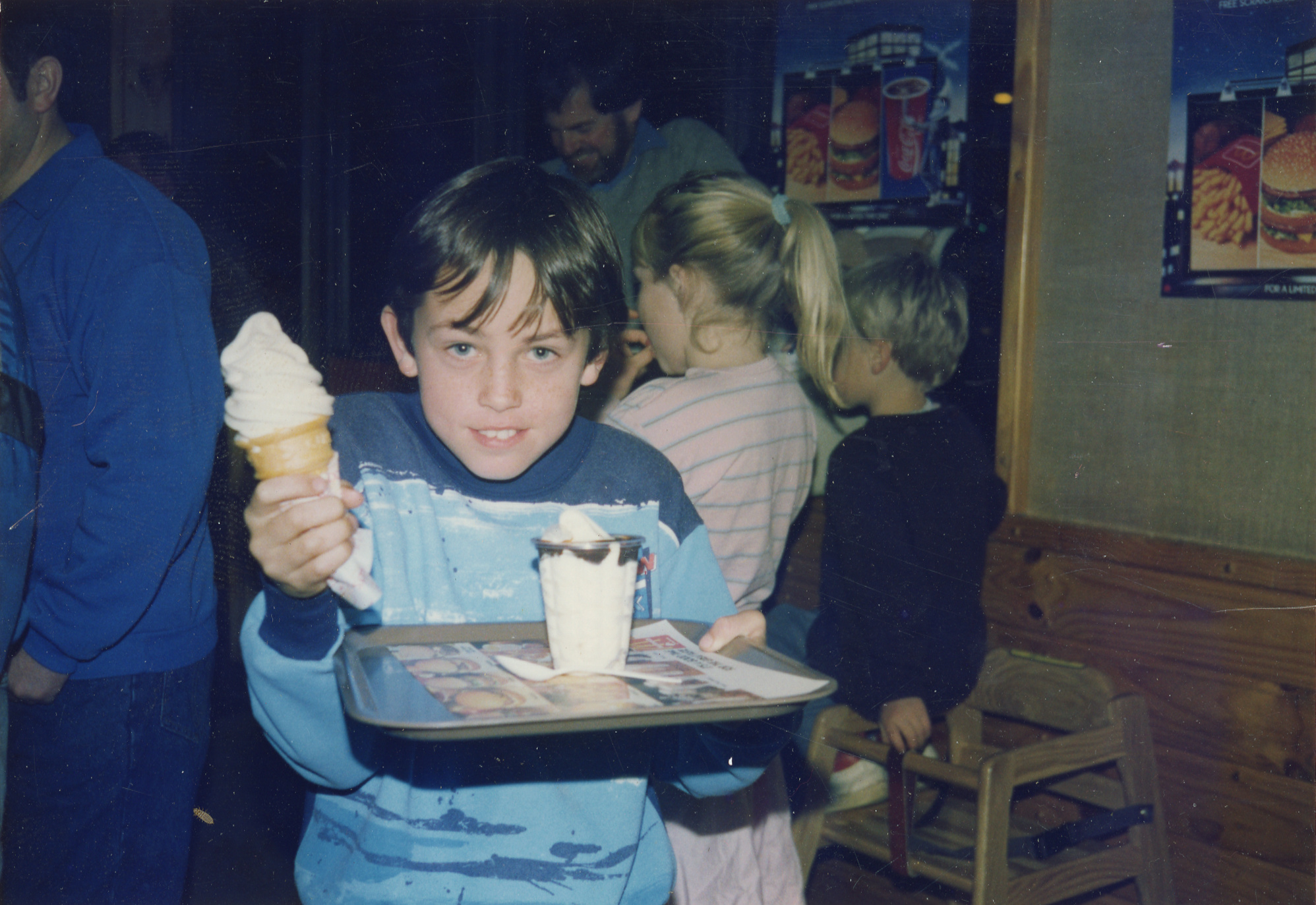 Upper Hutt School; Trip to McDonald's; ca. 1988