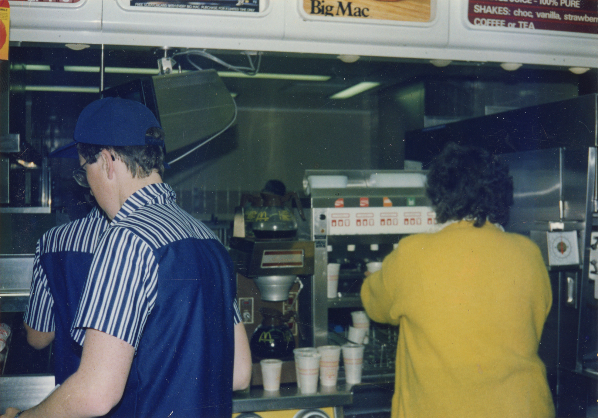 Upper Hutt School; Trip to McDonald's; ca. 1988