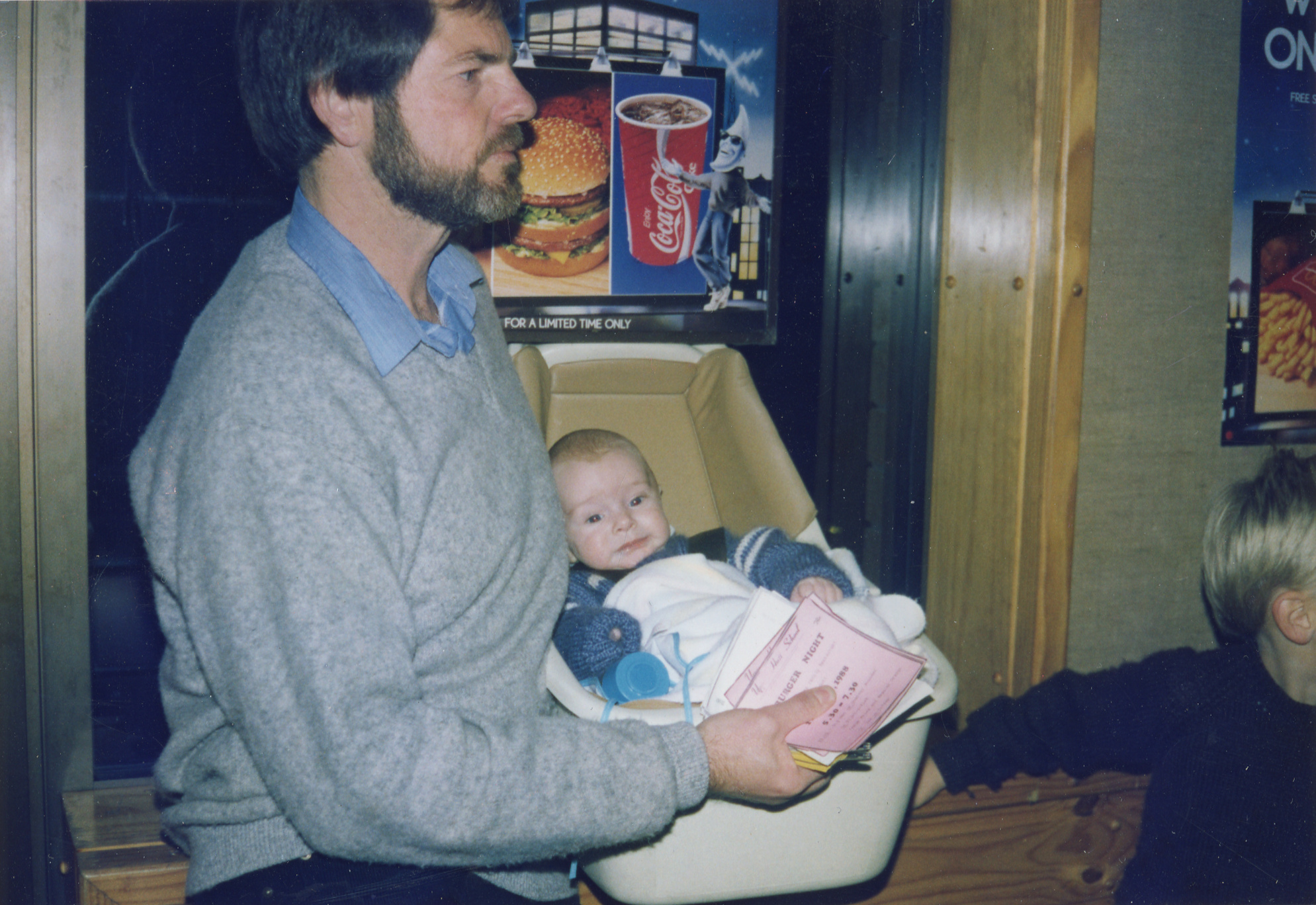 Upper Hutt School; Trip to McDonald's; ca. 1988