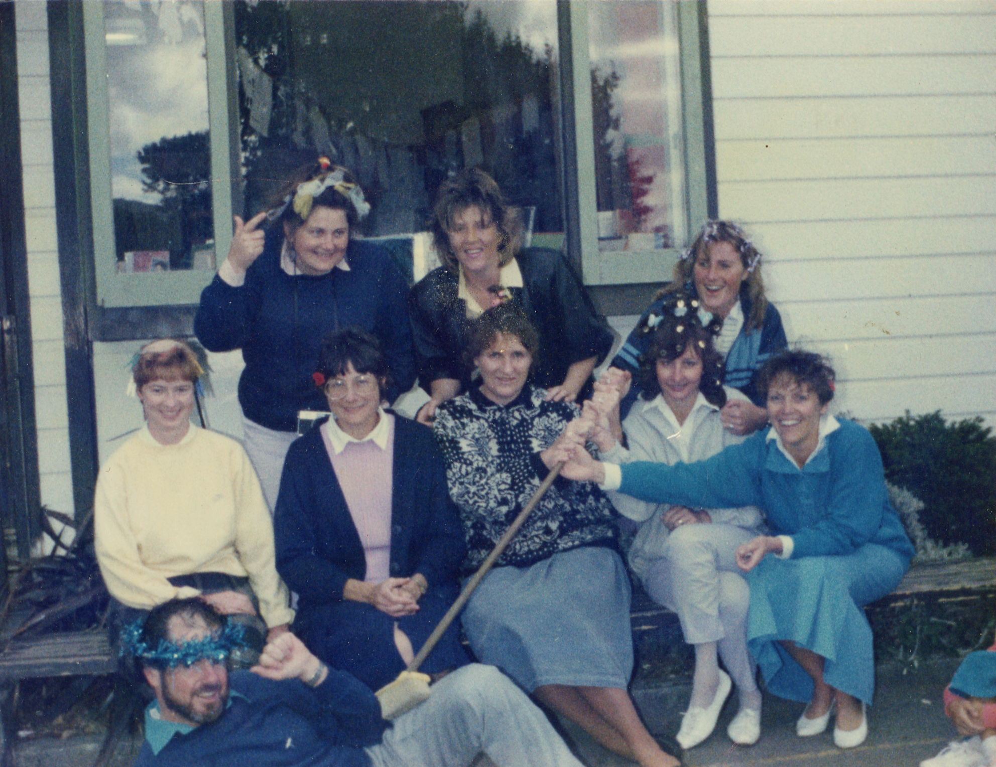 Upper Hutt School; Crazy Hair Day; 1988