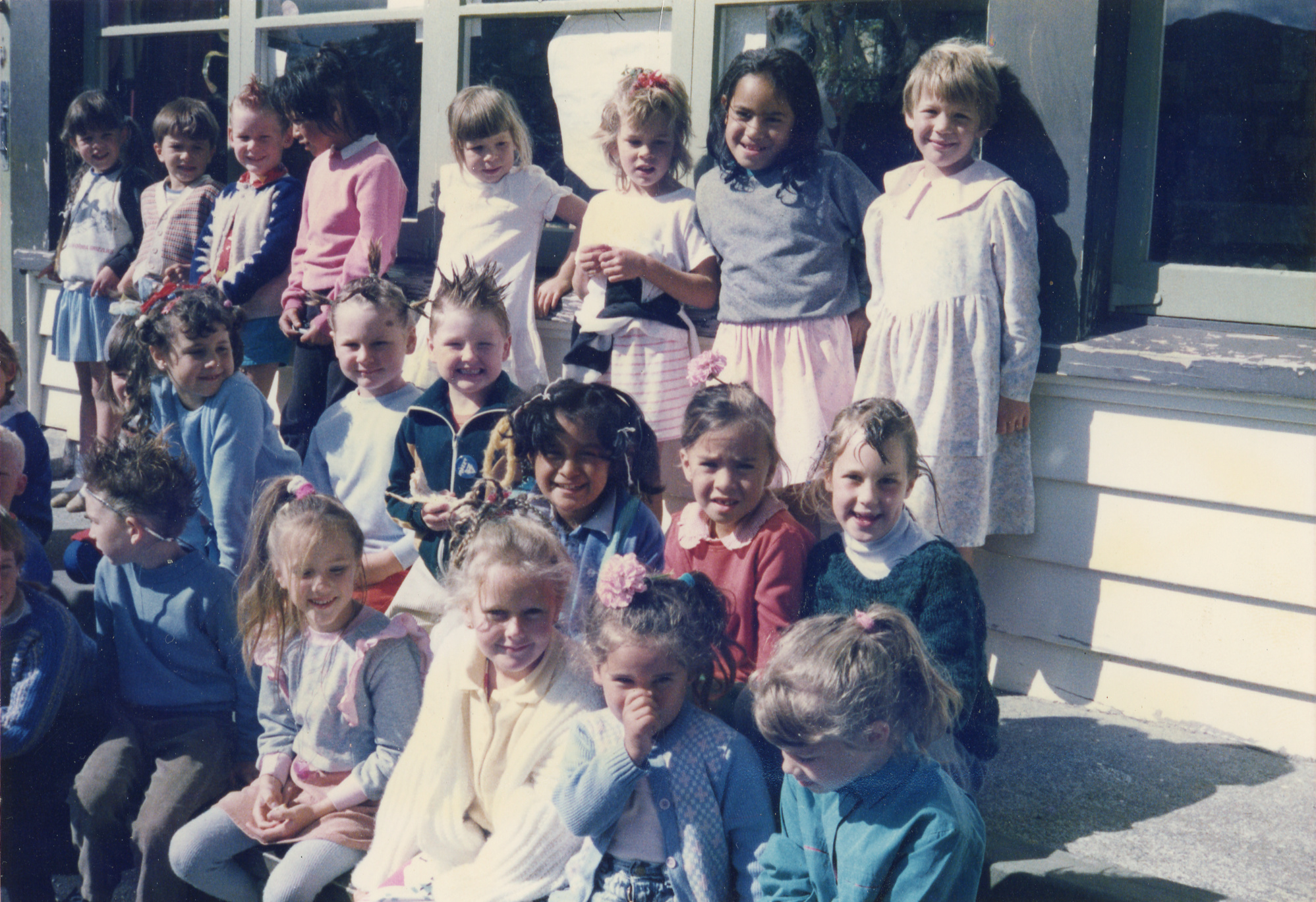 Upper Hutt School; Crazy Hair Day; 1988