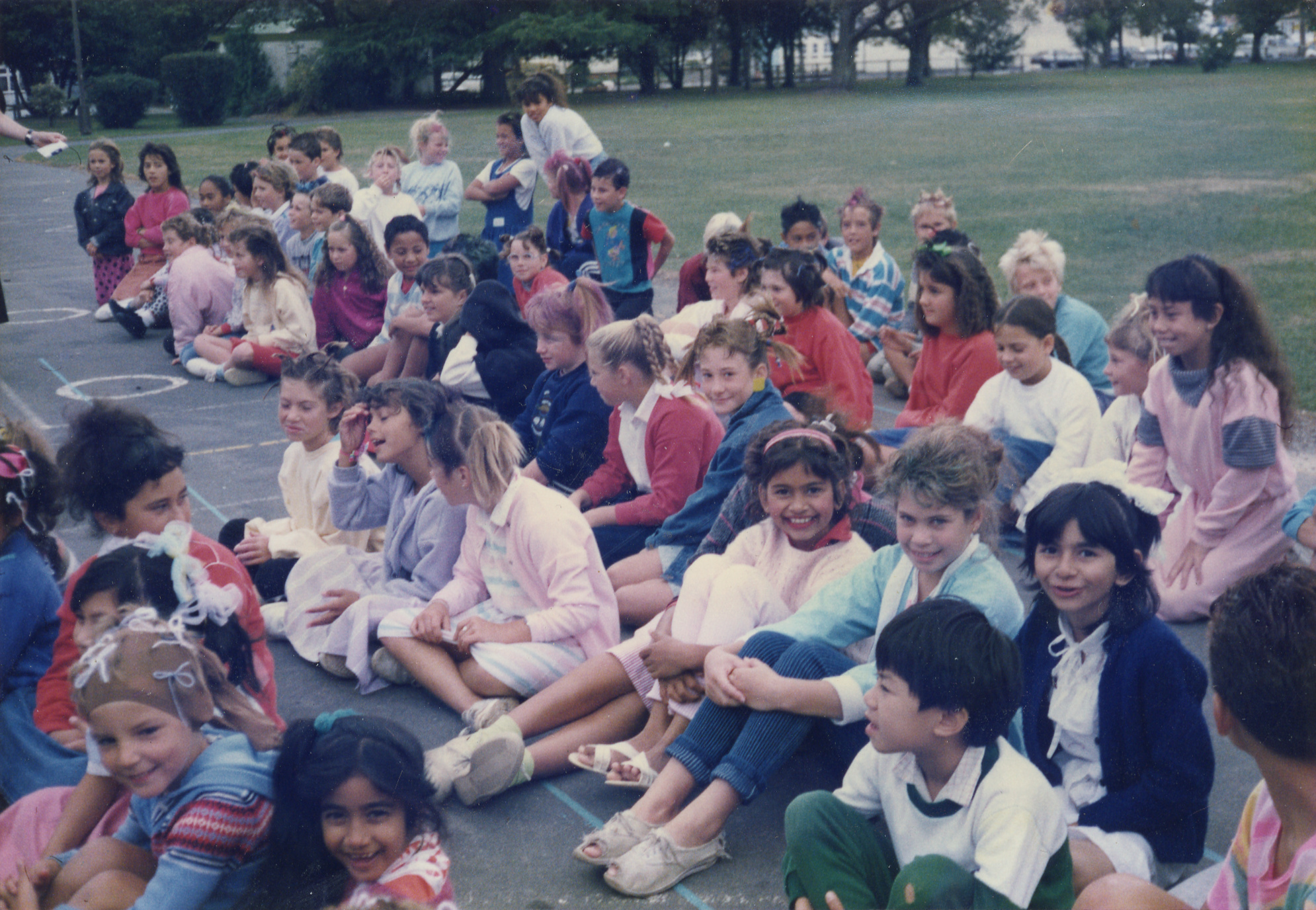 Upper Hutt School; Crazy Hair Day; 1988