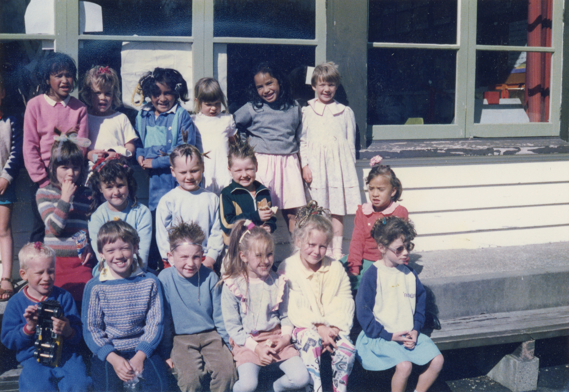 Upper Hutt School; Crazy Hair Day; 1988