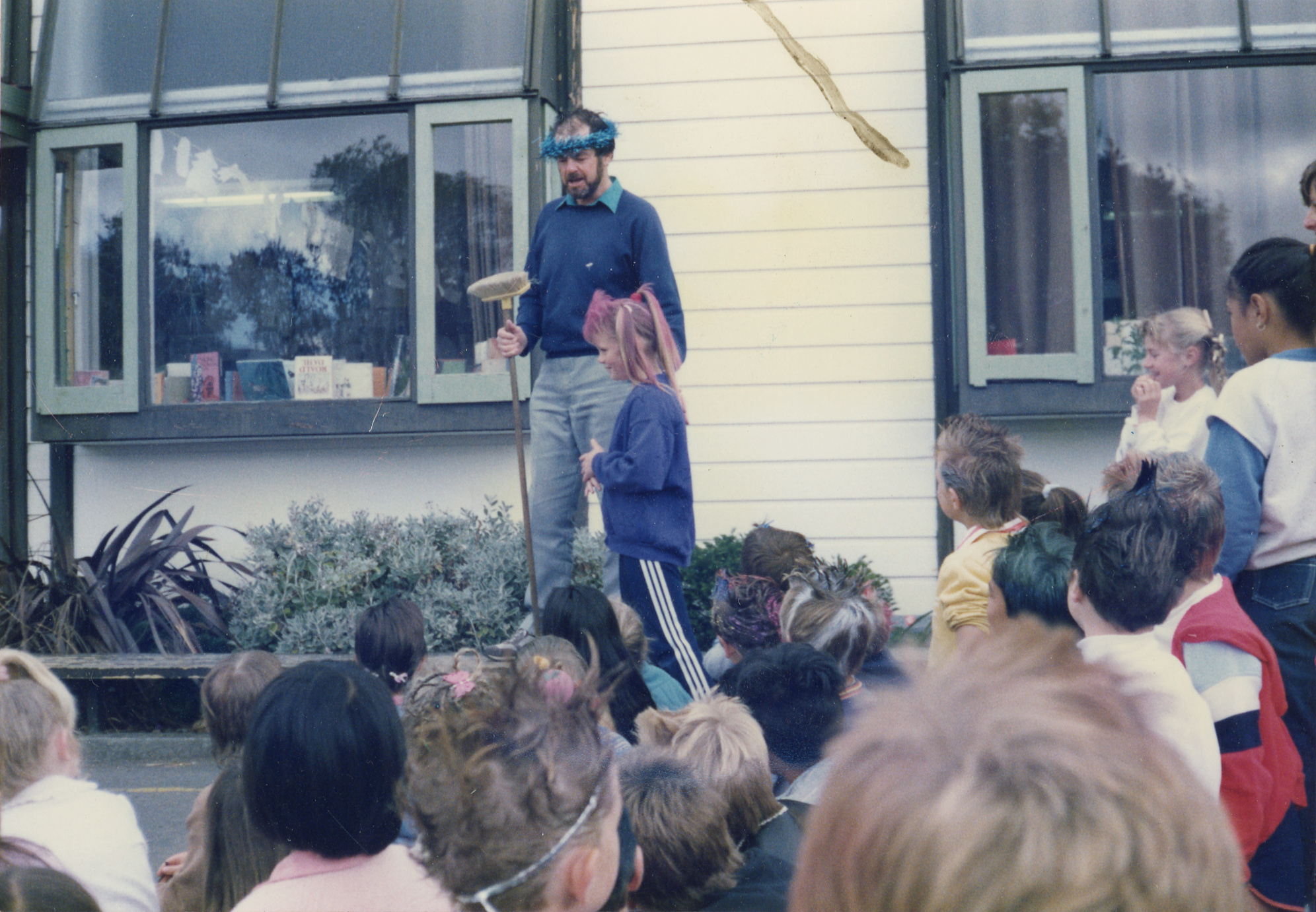 Upper Hutt School; Crazy Hair Day; 1988