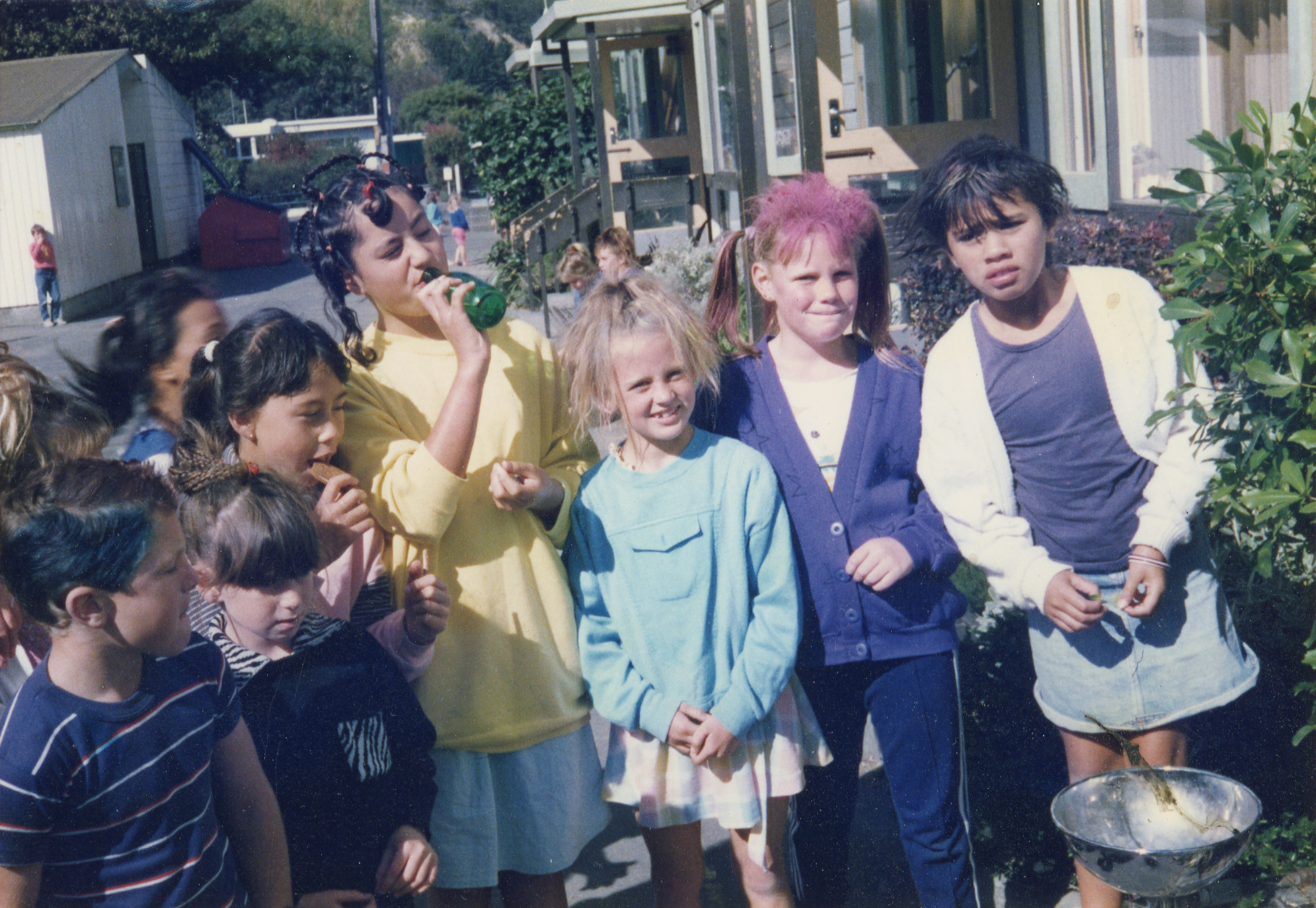 Upper Hutt School; Crazy Hair Day; 1988