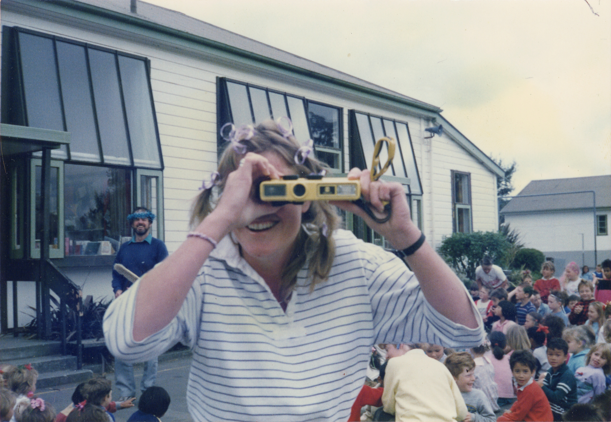 Upper Hutt School; Crazy Hair Day; 1988