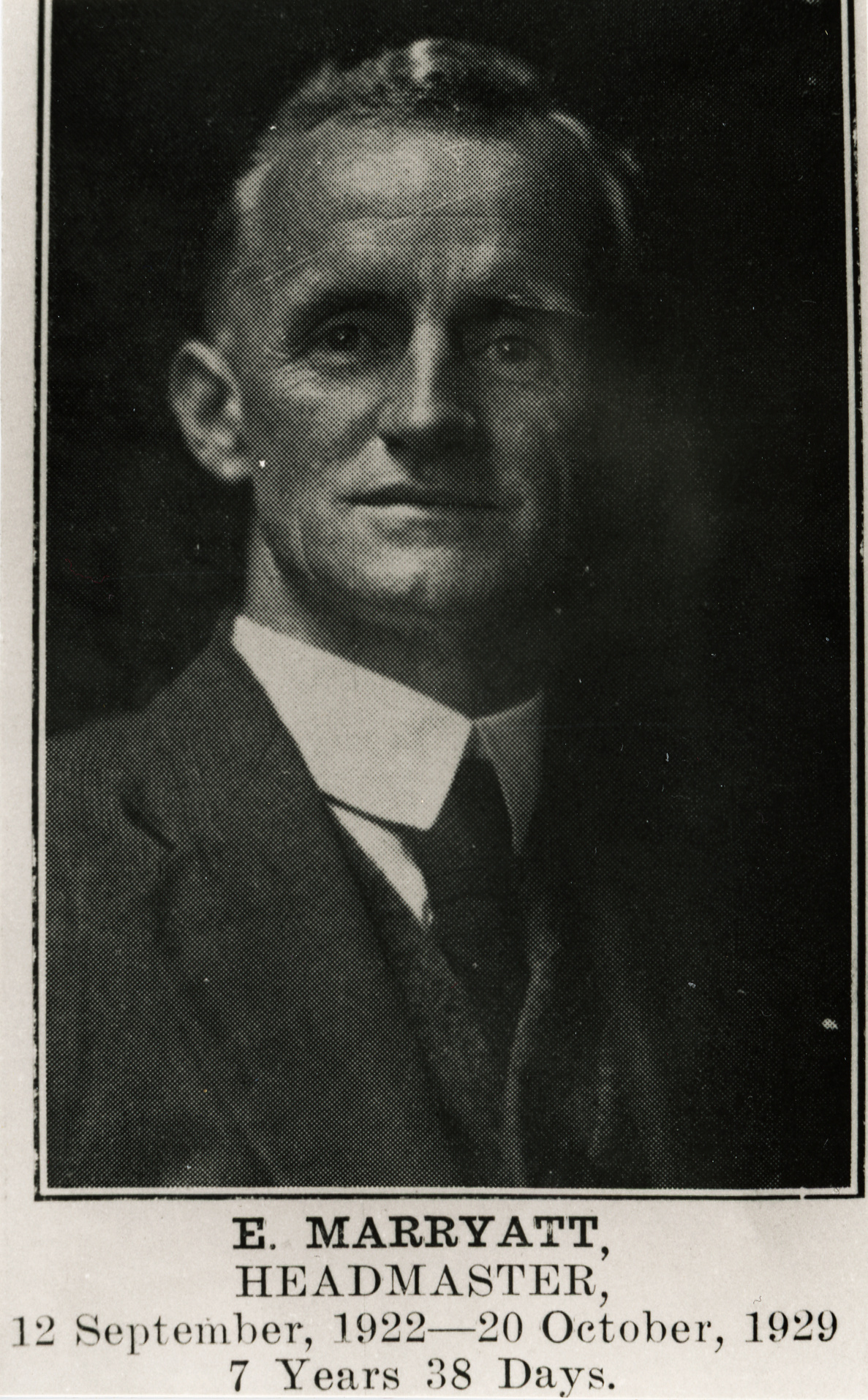 Upper Hutt School; Ernest Marryatt; ca. 1920s