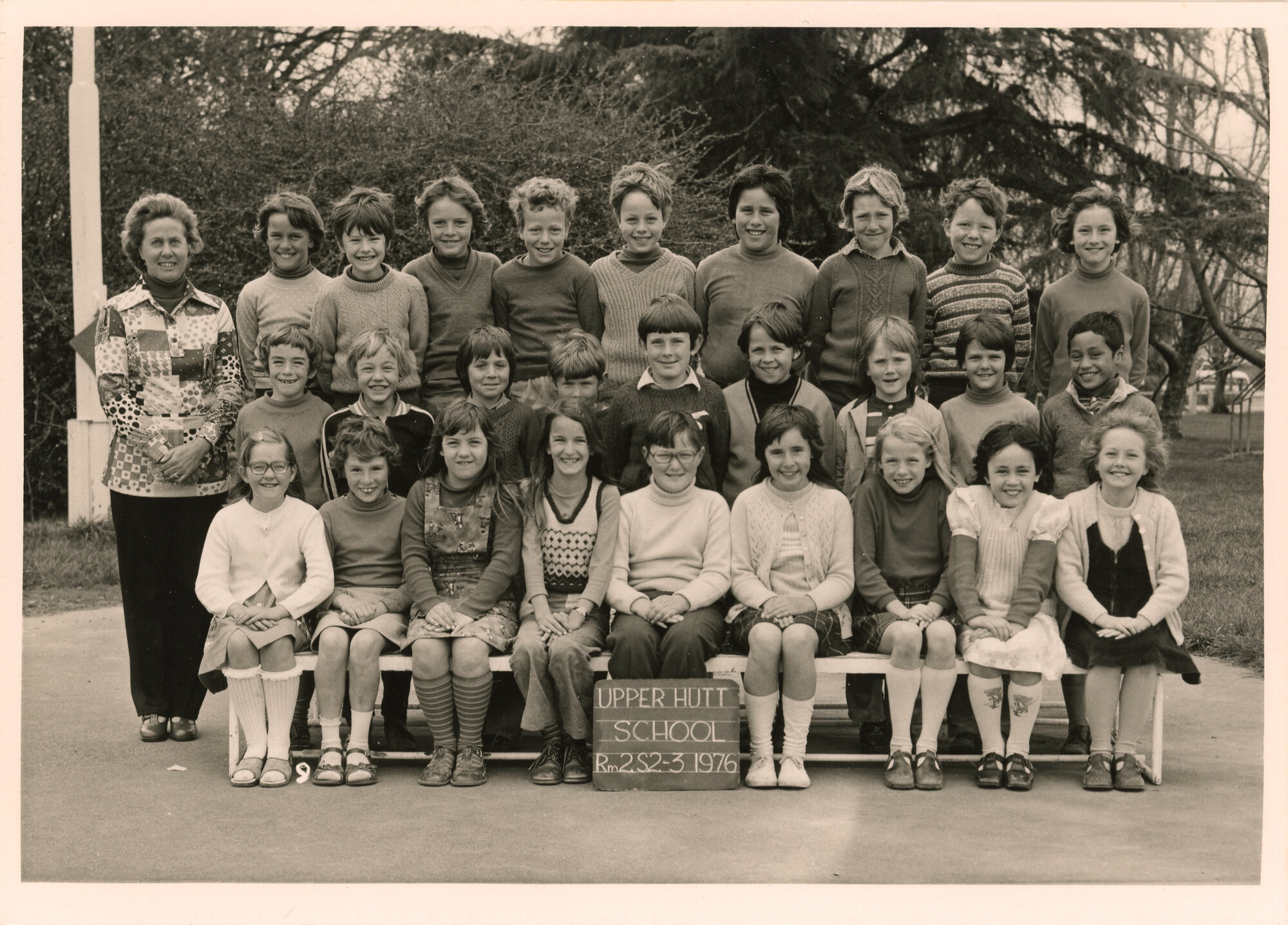 Upper Hutt School; Class photo Rm 2; 1976