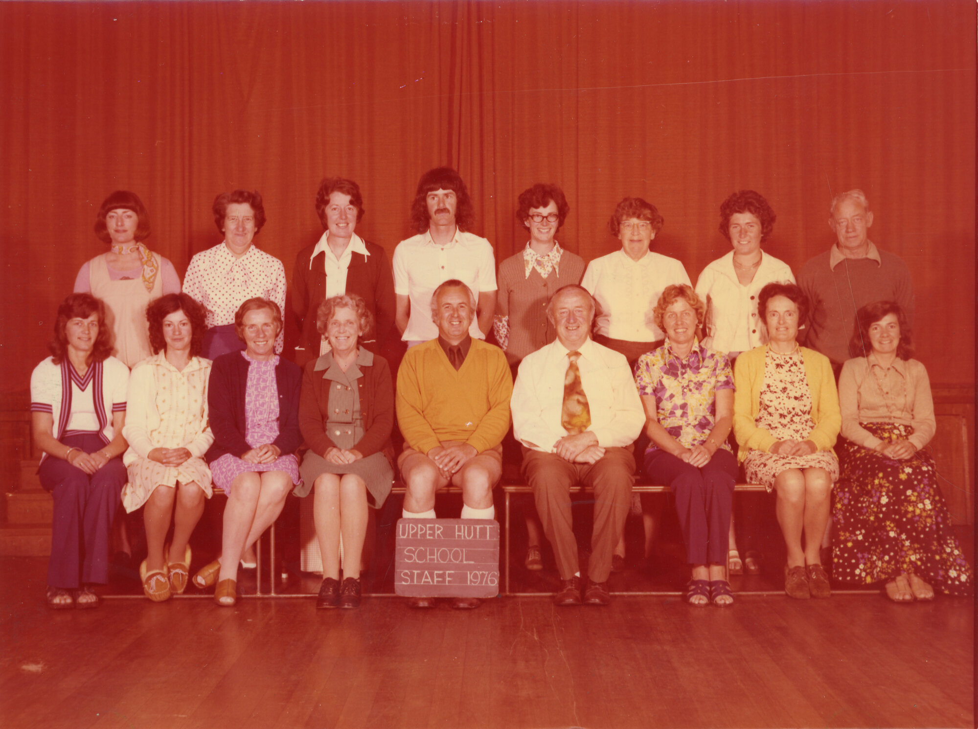 Upper Hutt School; Staff photo; 1976