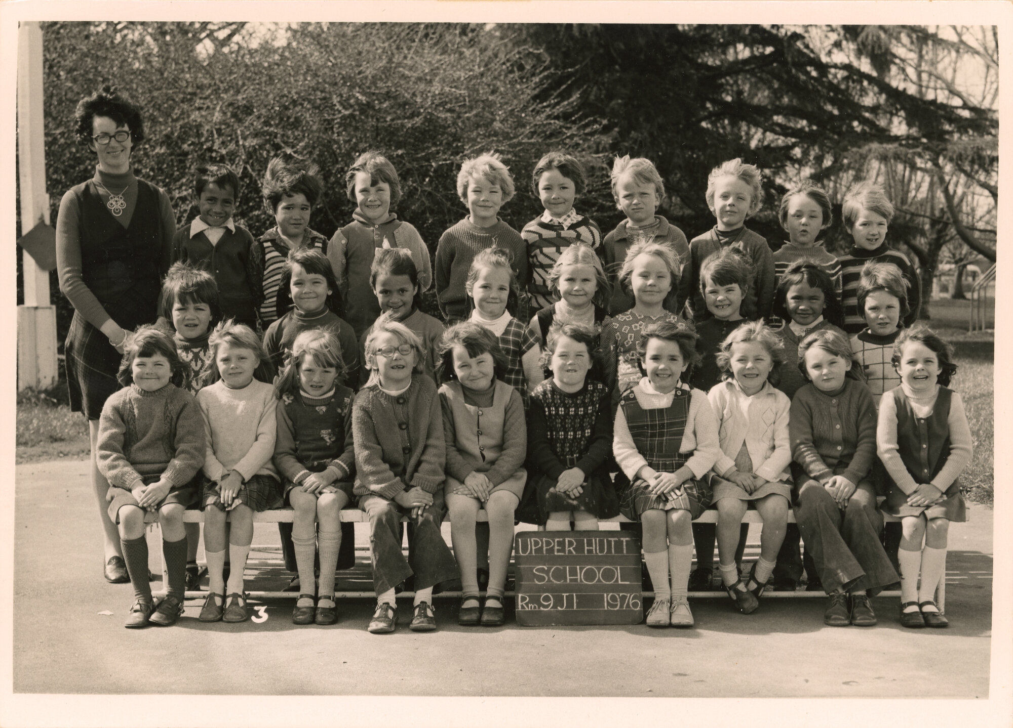 Upper Hutt School; Class photo Rm 9; 1976