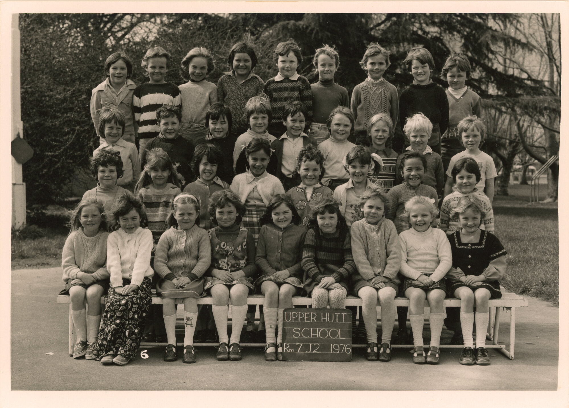 Upper Hutt School; Class photo Rm 7; 1976