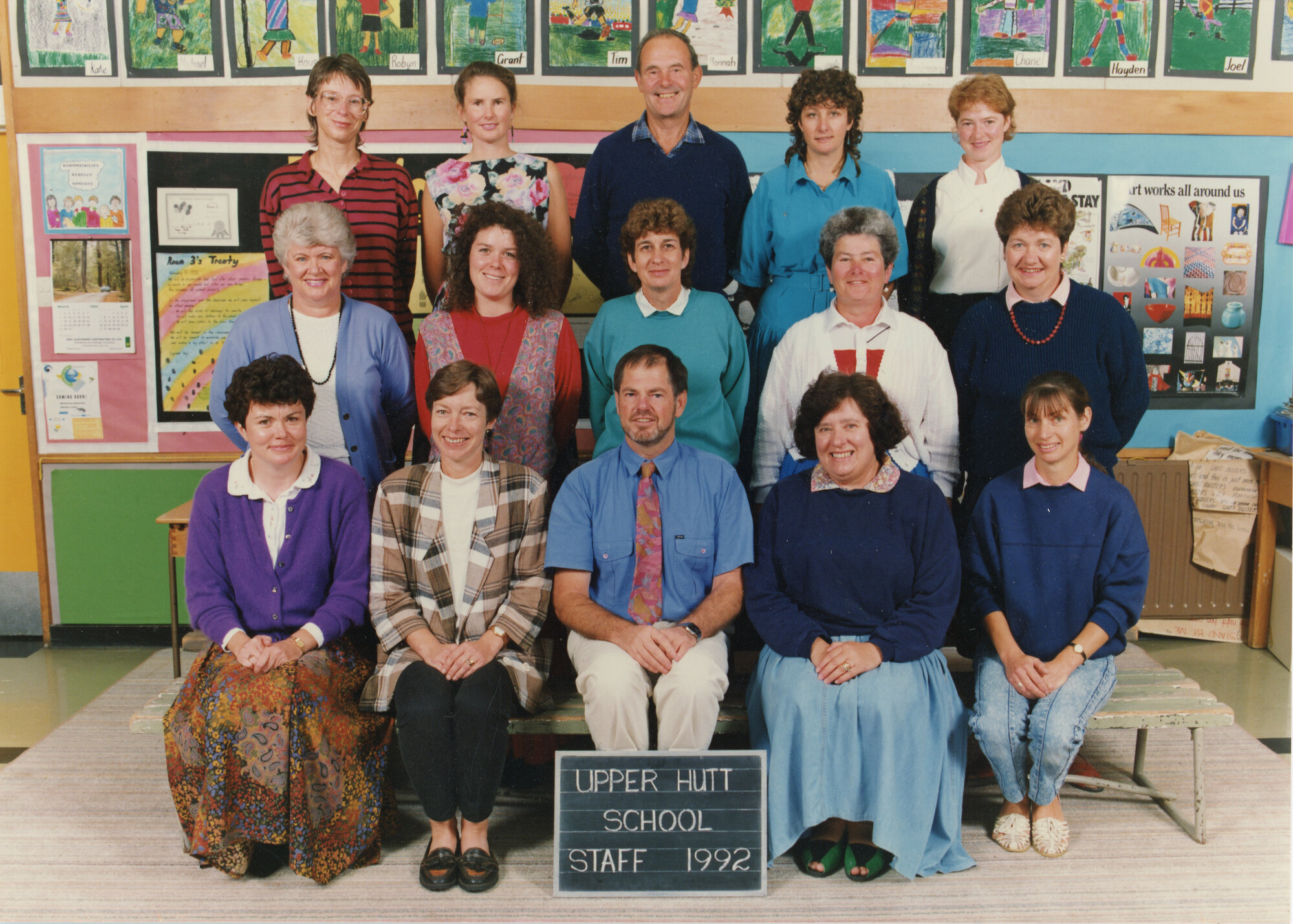 Upper Hutt School; Staff photo; 1992
