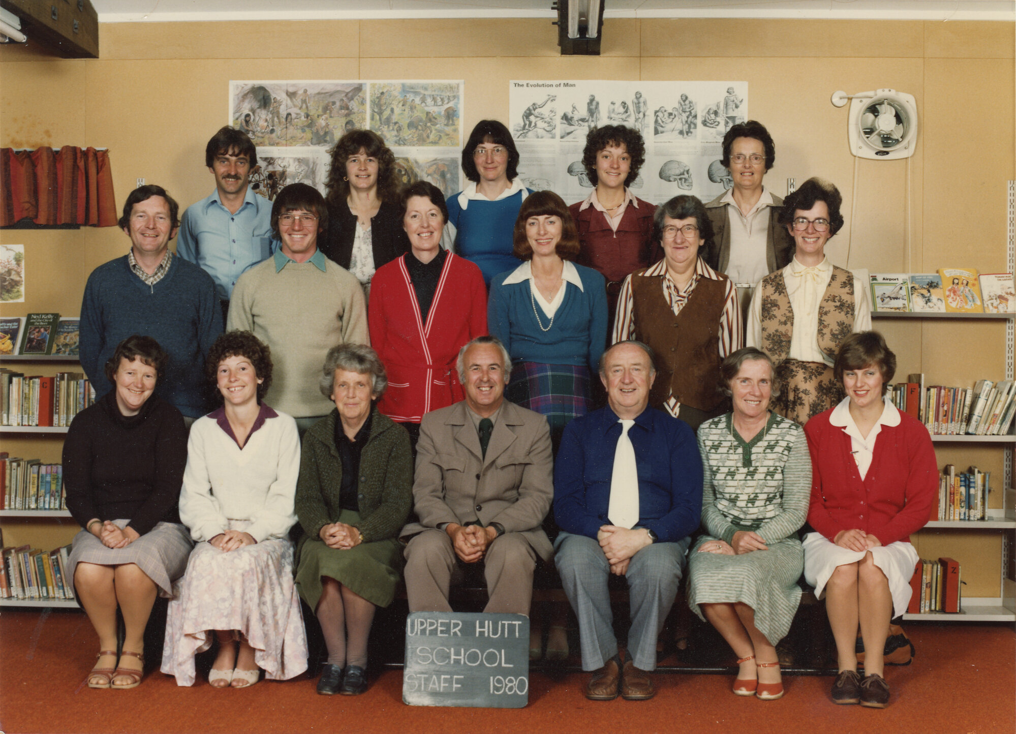 Upper Hutt School; Staff photo; 1980