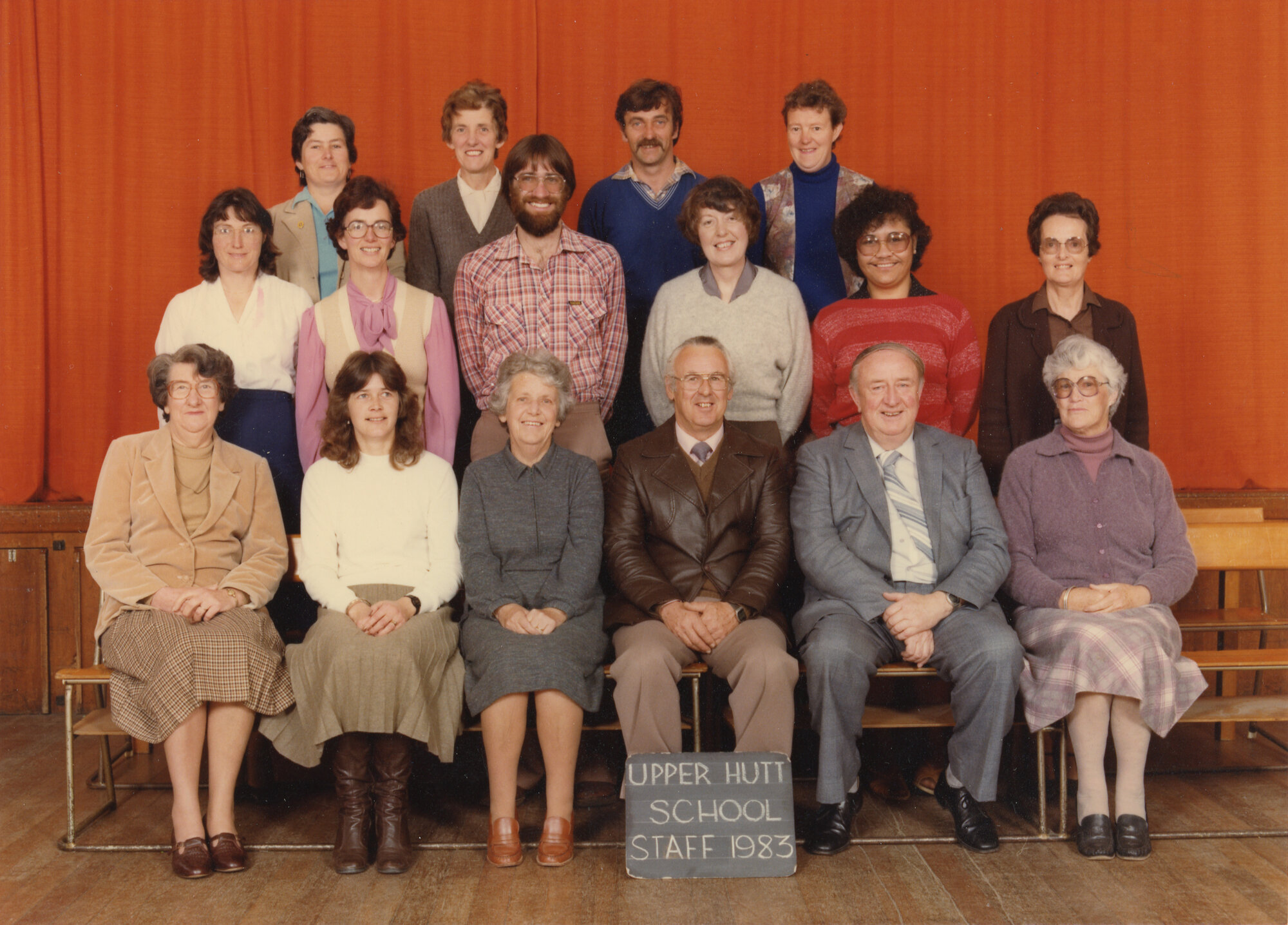 Upper Hutt School; Staff photo; 1983