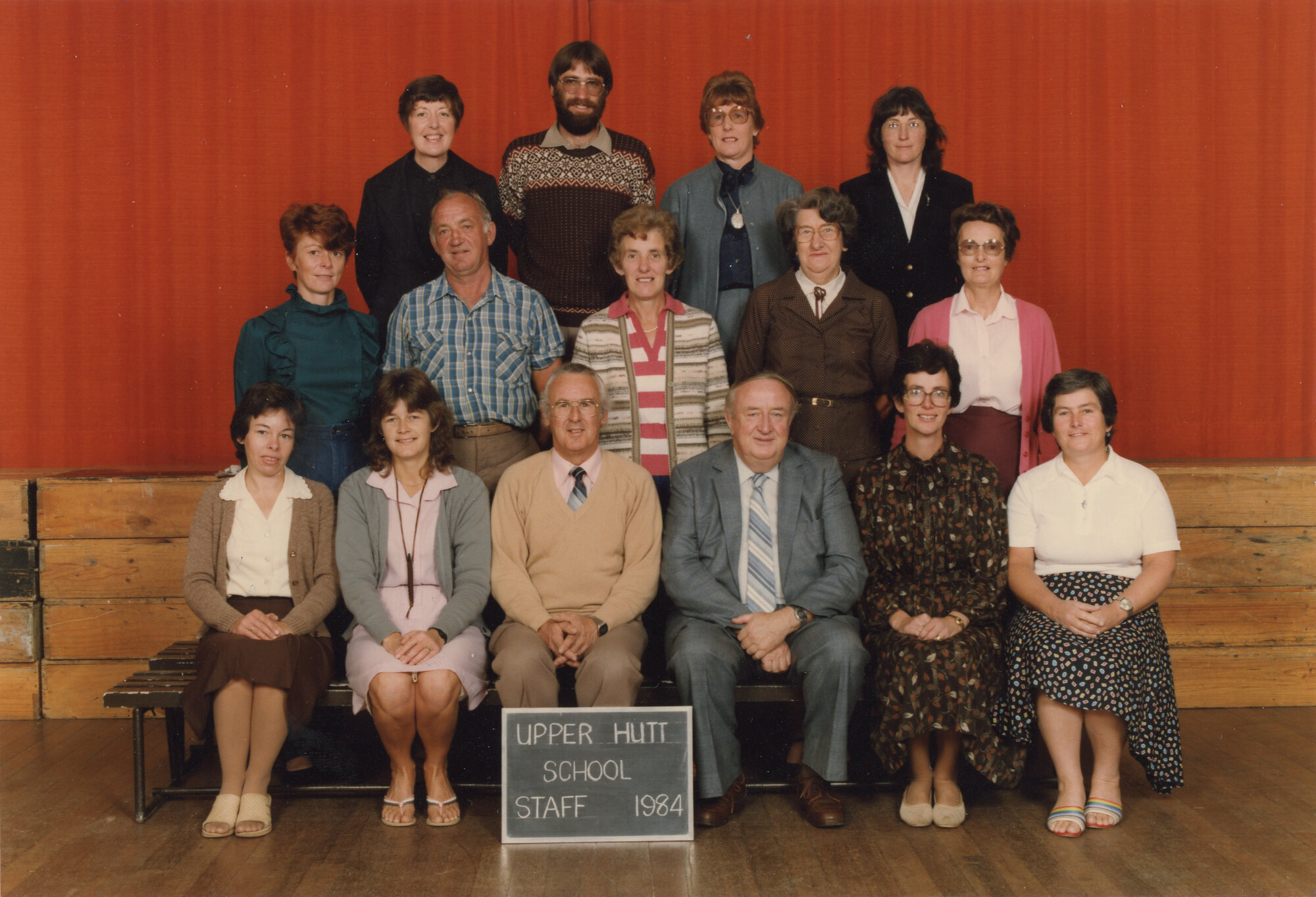 Upper Hutt School; Staff photo; 1984