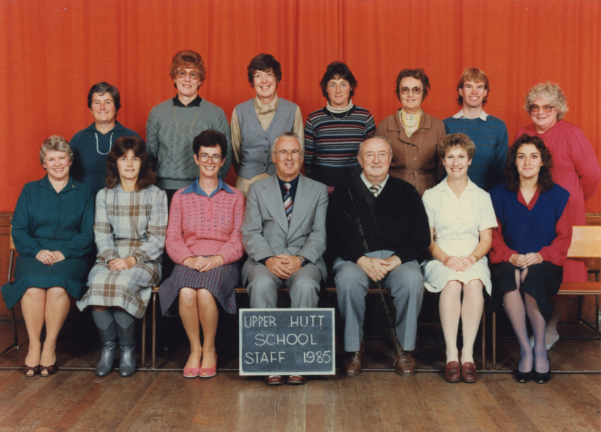 Upper Hutt School; Staff photo; 1985