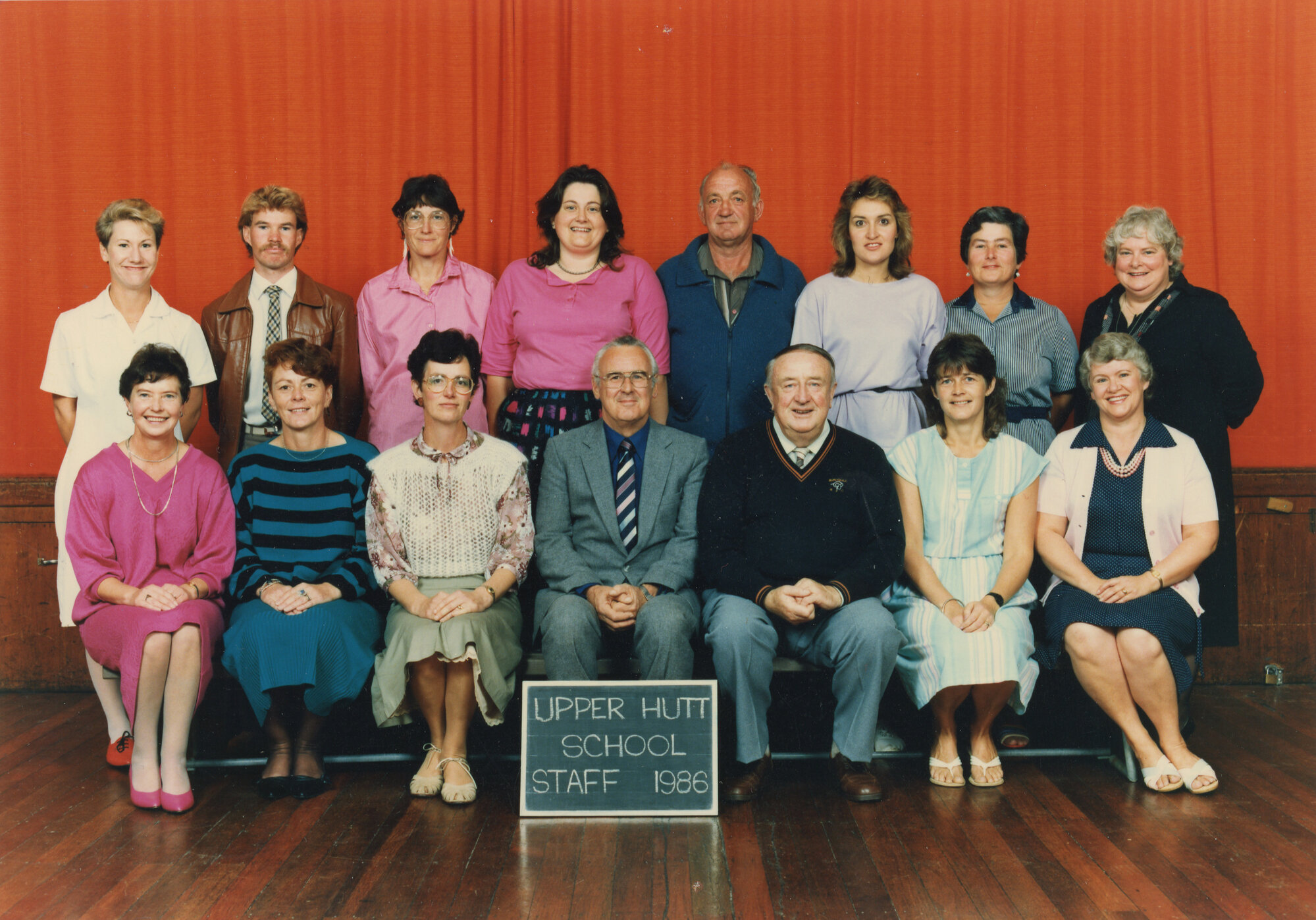 Upper Hutt School; Staff photo; 1986