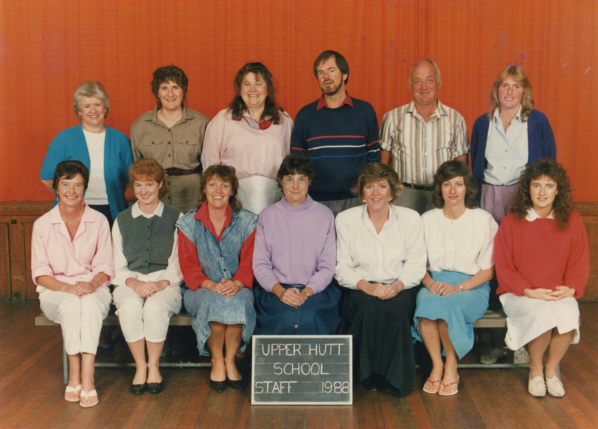Upper Hutt School; Staff photo; 1988
