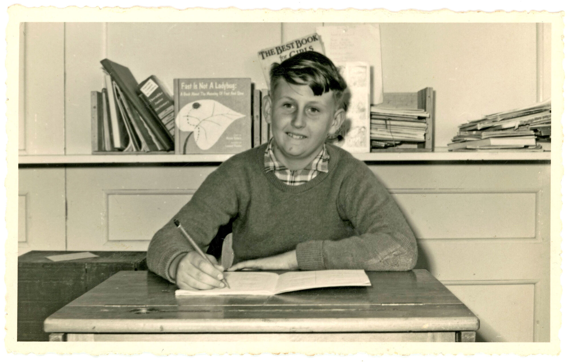School photo of Raymond Marryatt; 1961