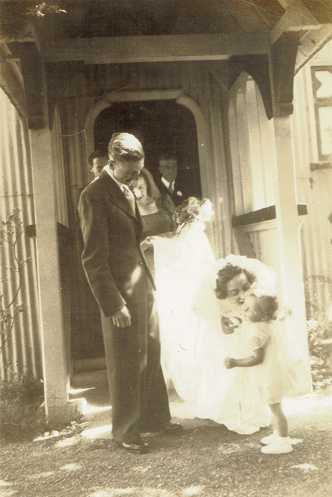 Wedding of Ivy Marriot and Sam Winterbottom; 1949