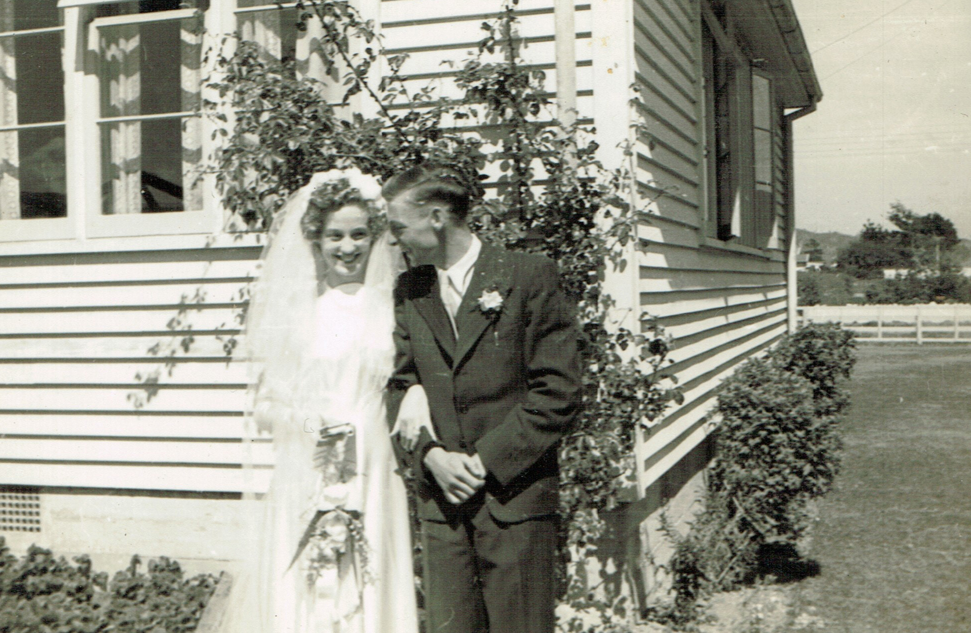 Wedding of Ivy Marriot and Sam Winterbottom; 1949