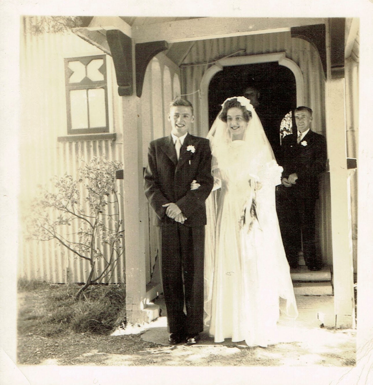 Wedding of Ivy Marriot and Sam Winterbottom; 1949