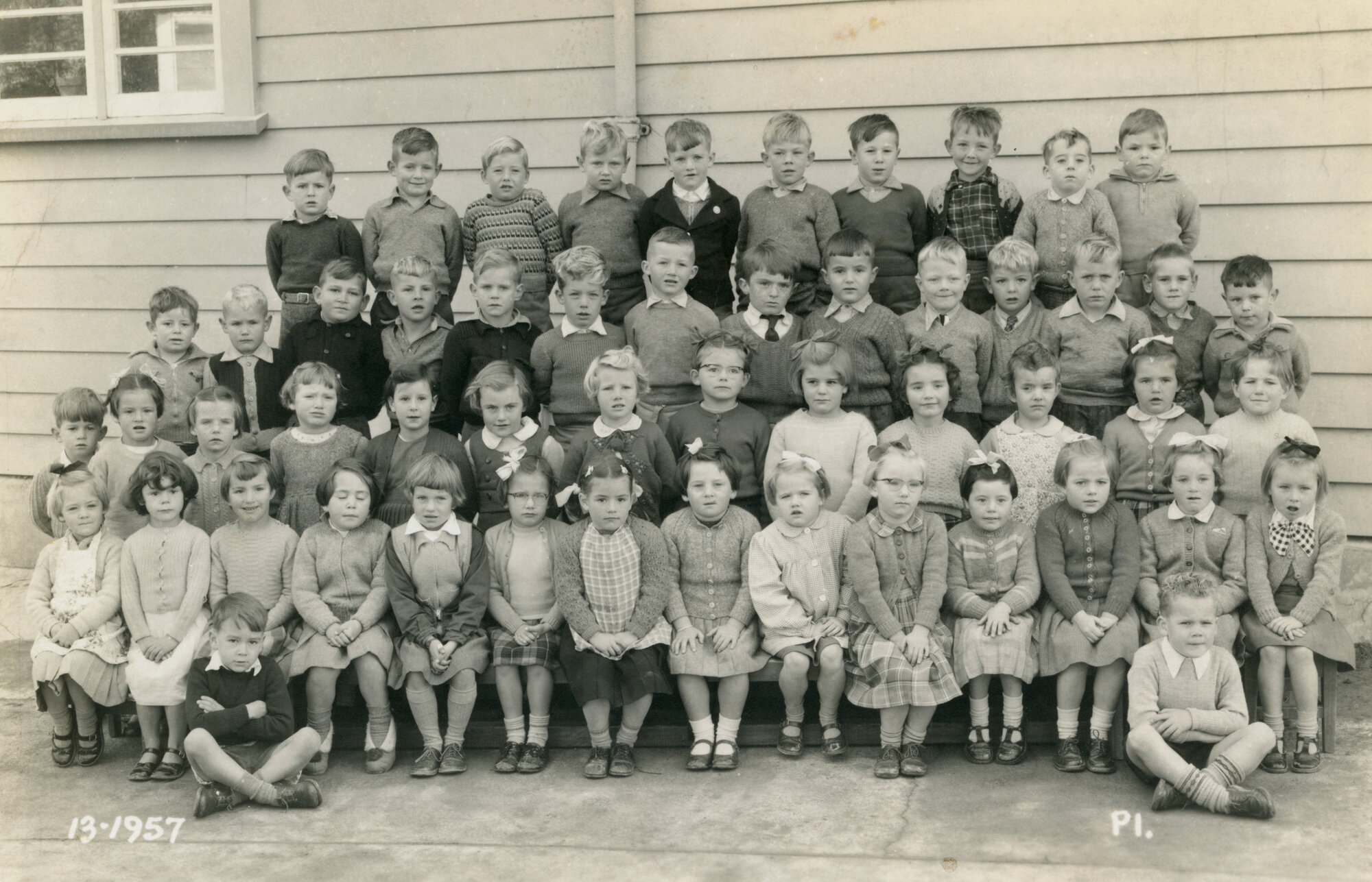 Trentham School; Class Photo; 1957