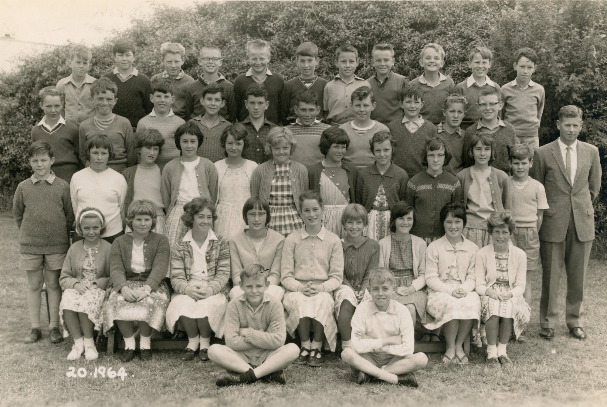Trentham School; Class Photo; 1964