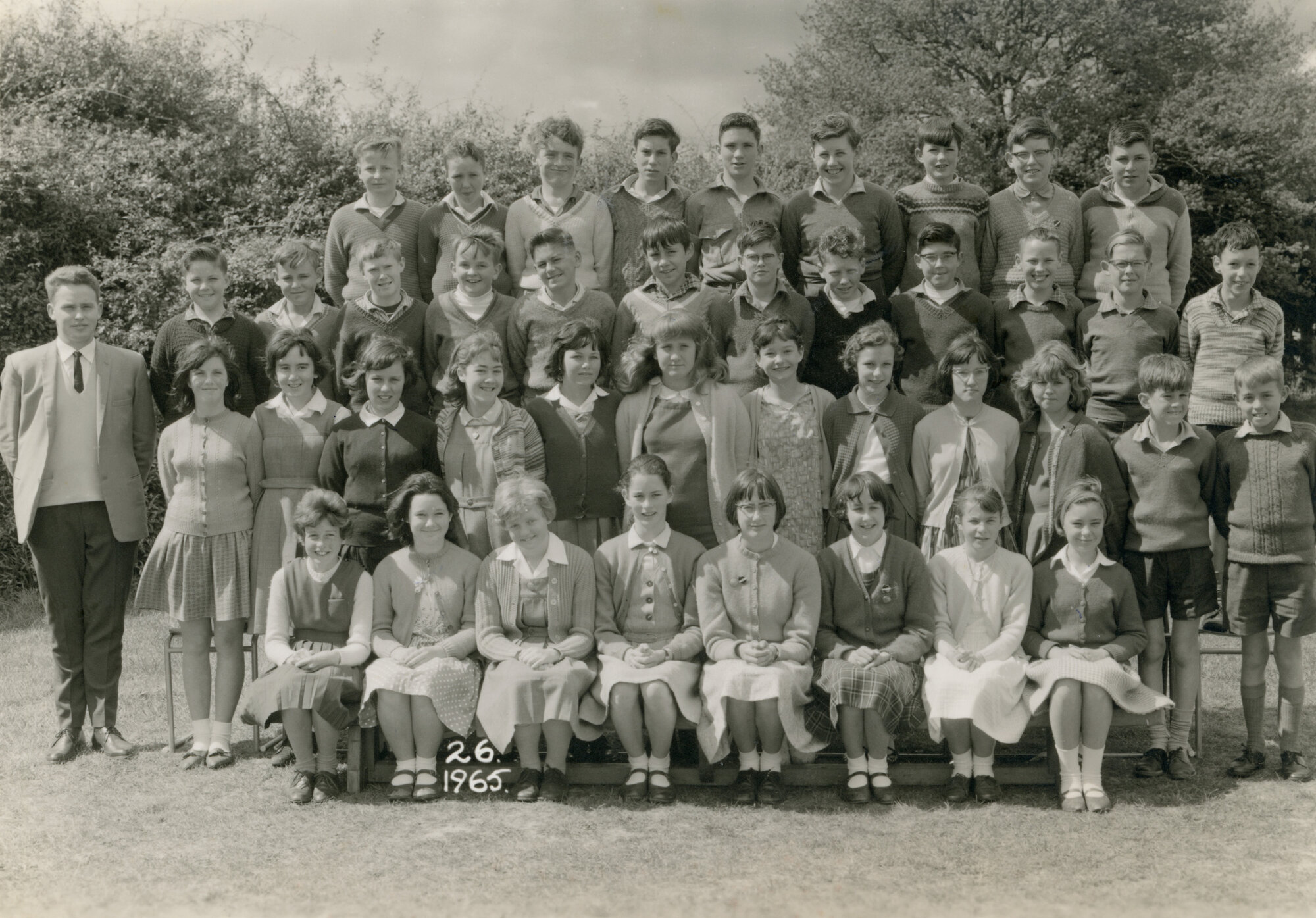 Trentham School; Class Photo; 1965