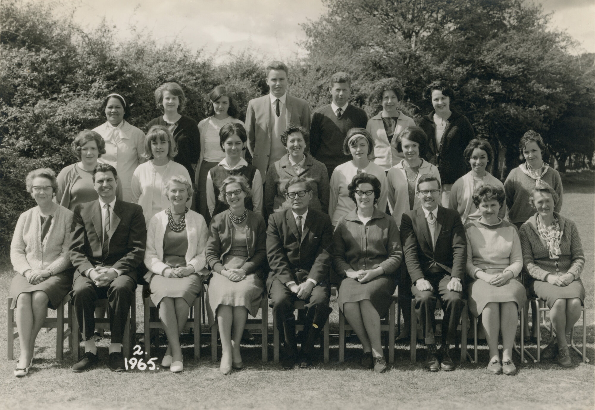 Trentham School; Staff Photo; 1965