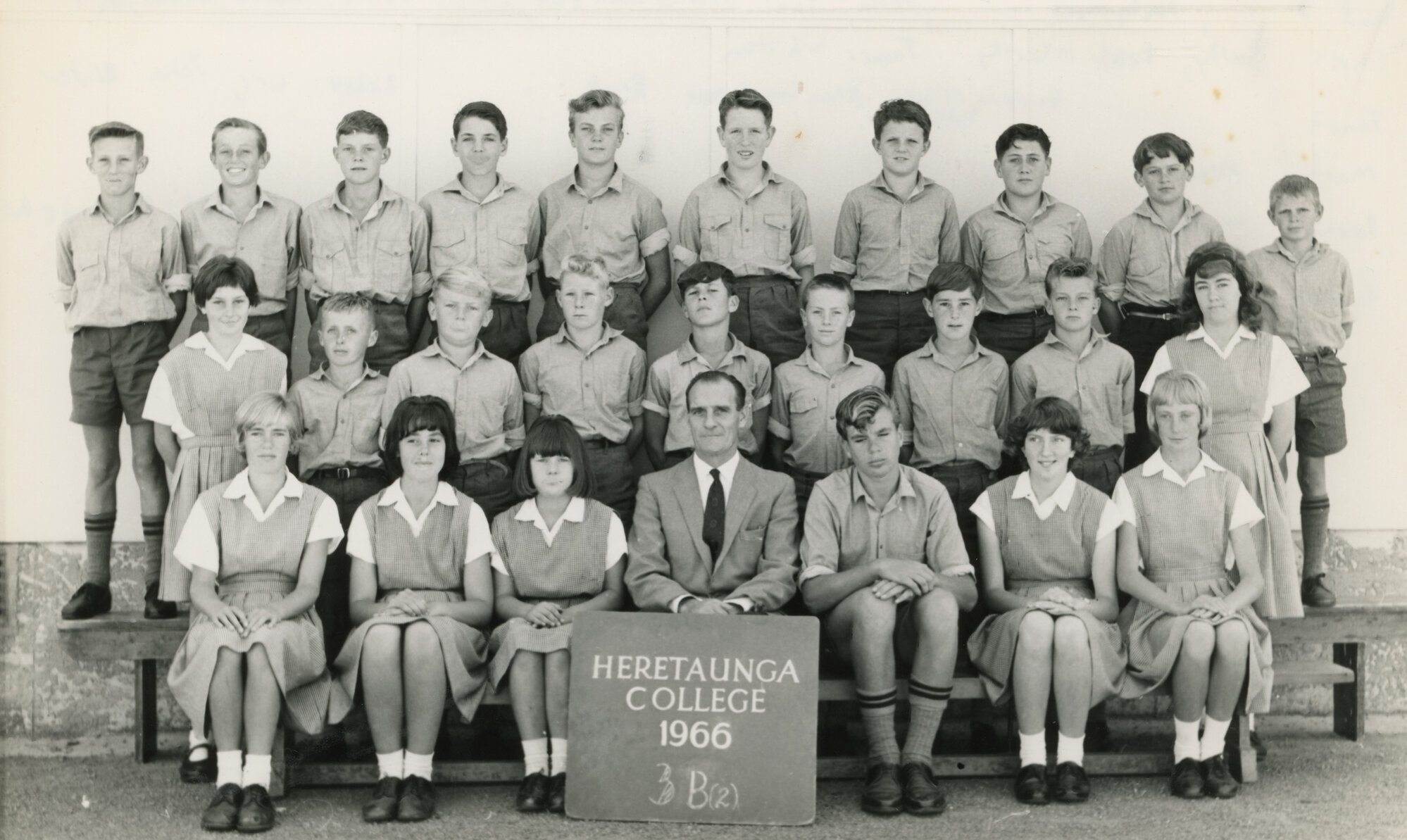 Heretaunga College; 3B2; 1966