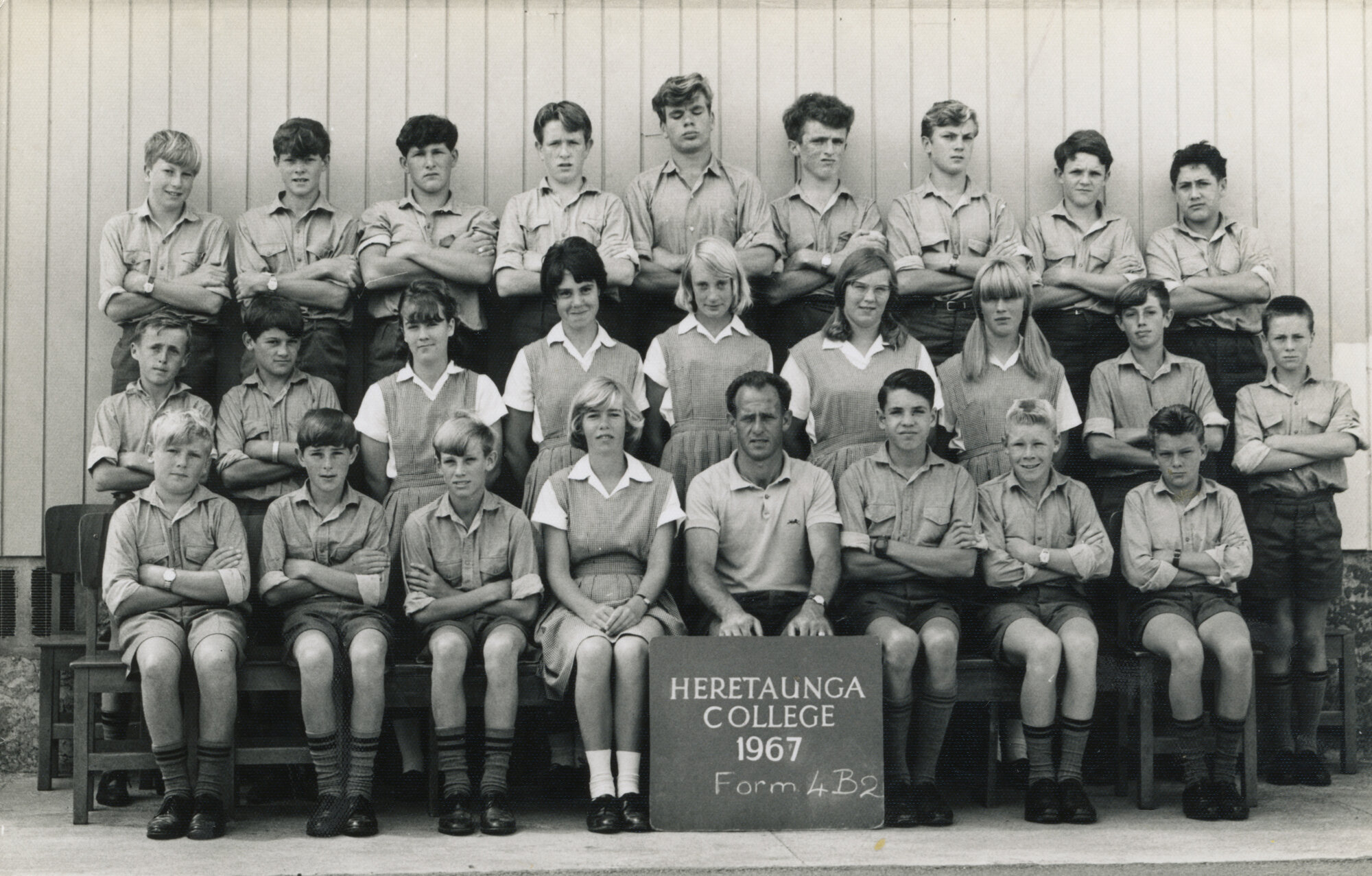 Heretaunga College; Form 4B2; 1967