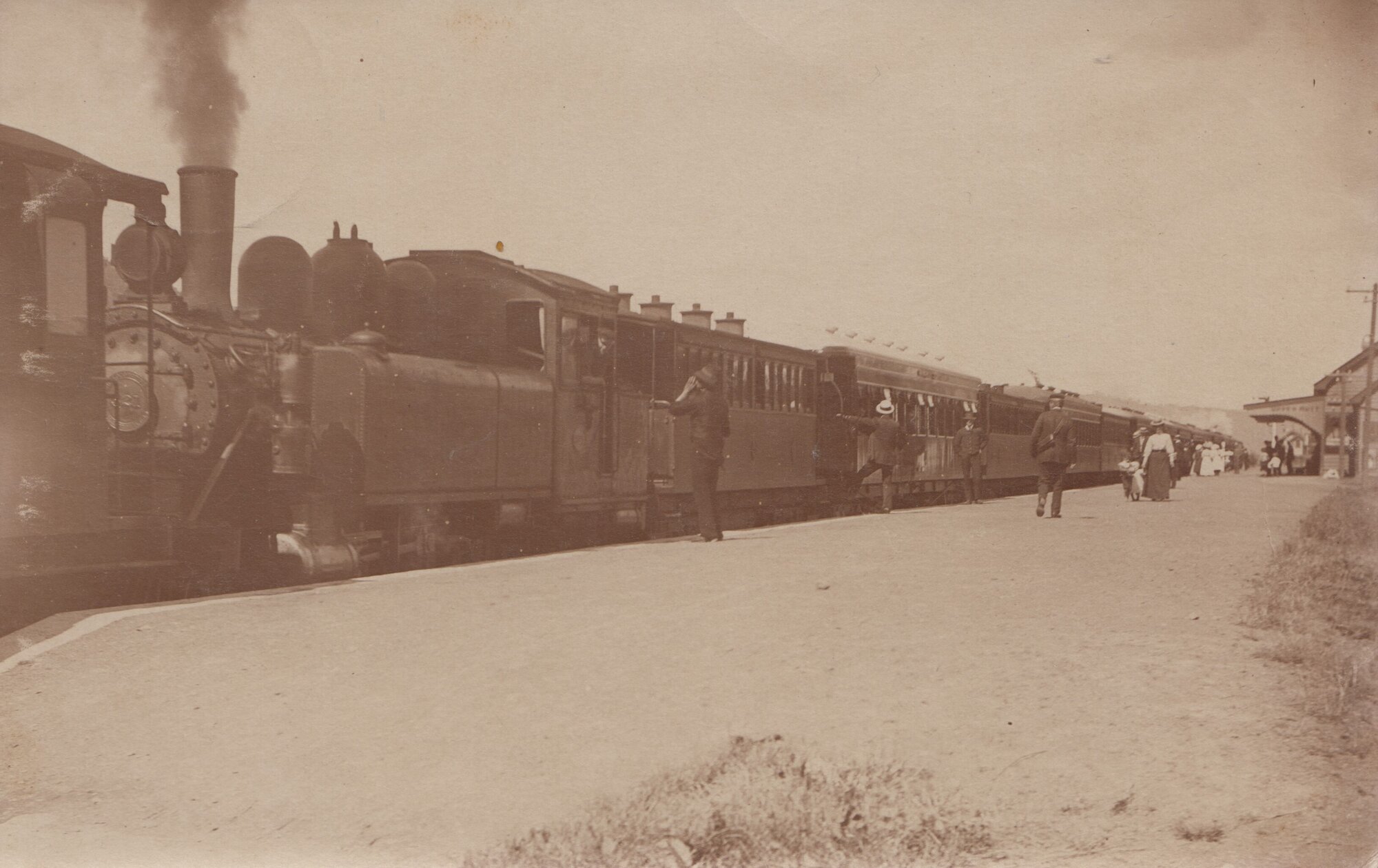 Upper Hutt Train Station; ca. 1900