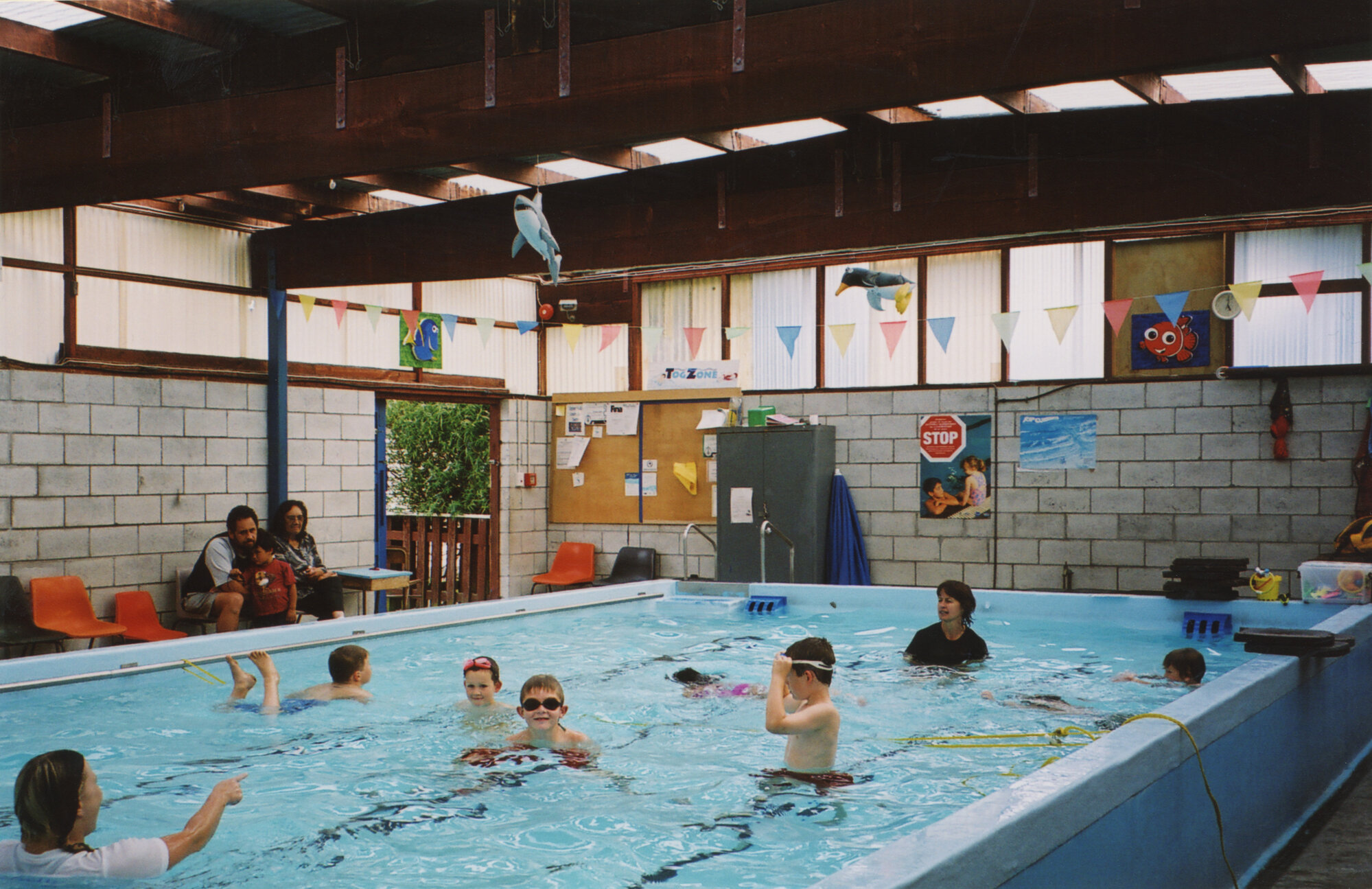 Trentham School 75th Reunion; Swimming Pool; 2004