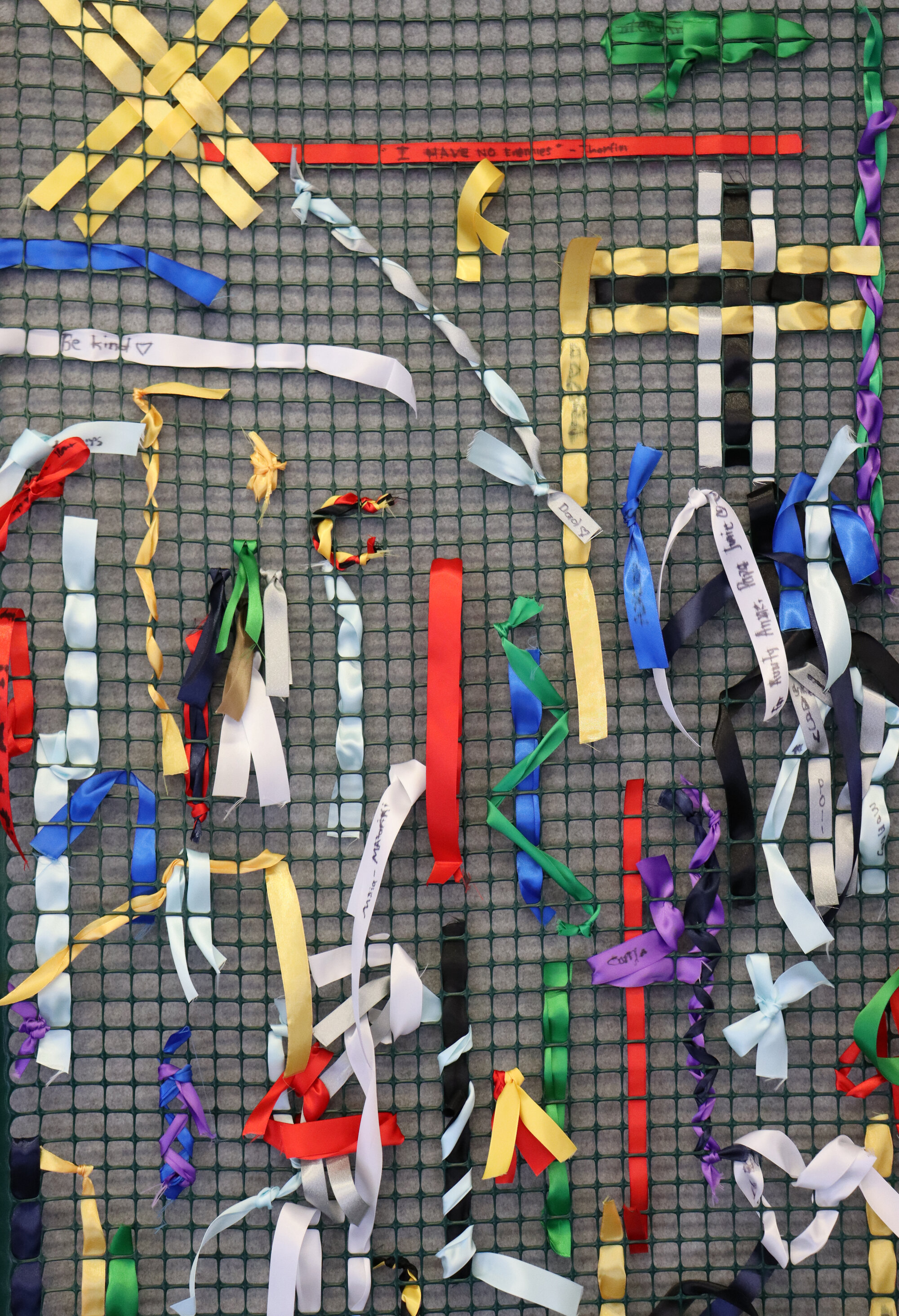 Matariki Puanga Festival; Memory Wall Detail; July 2023